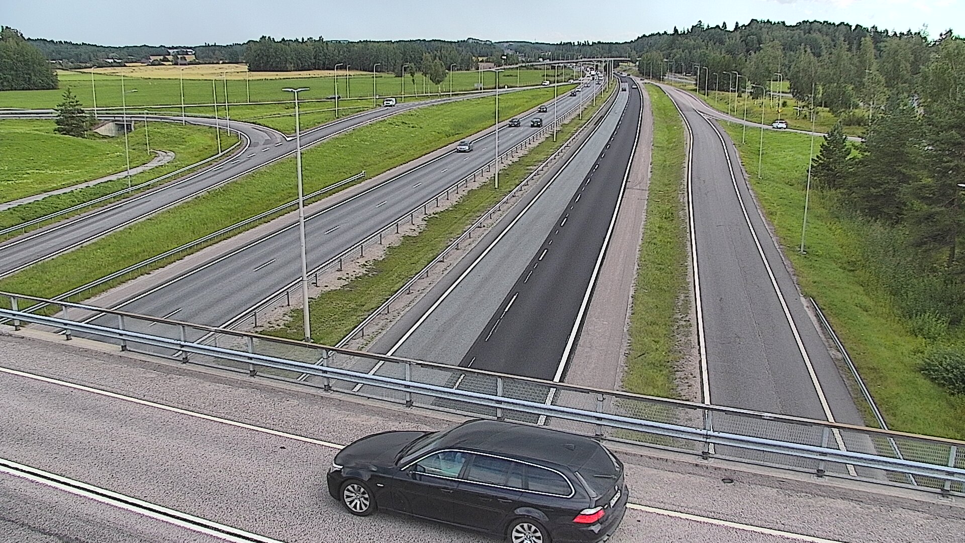 Kelikamerat Kuva Tie 3 Vantaa, Klaukkalan liittymä, Vantaa, Uusimaa