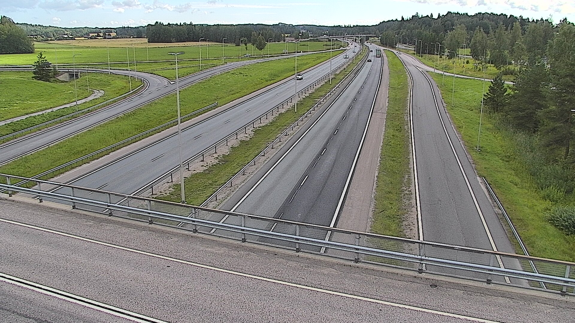 Kelikamerat Kuva Tie 3 Vantaa, Klaukkalan liittymä, Vantaa, Uusimaa