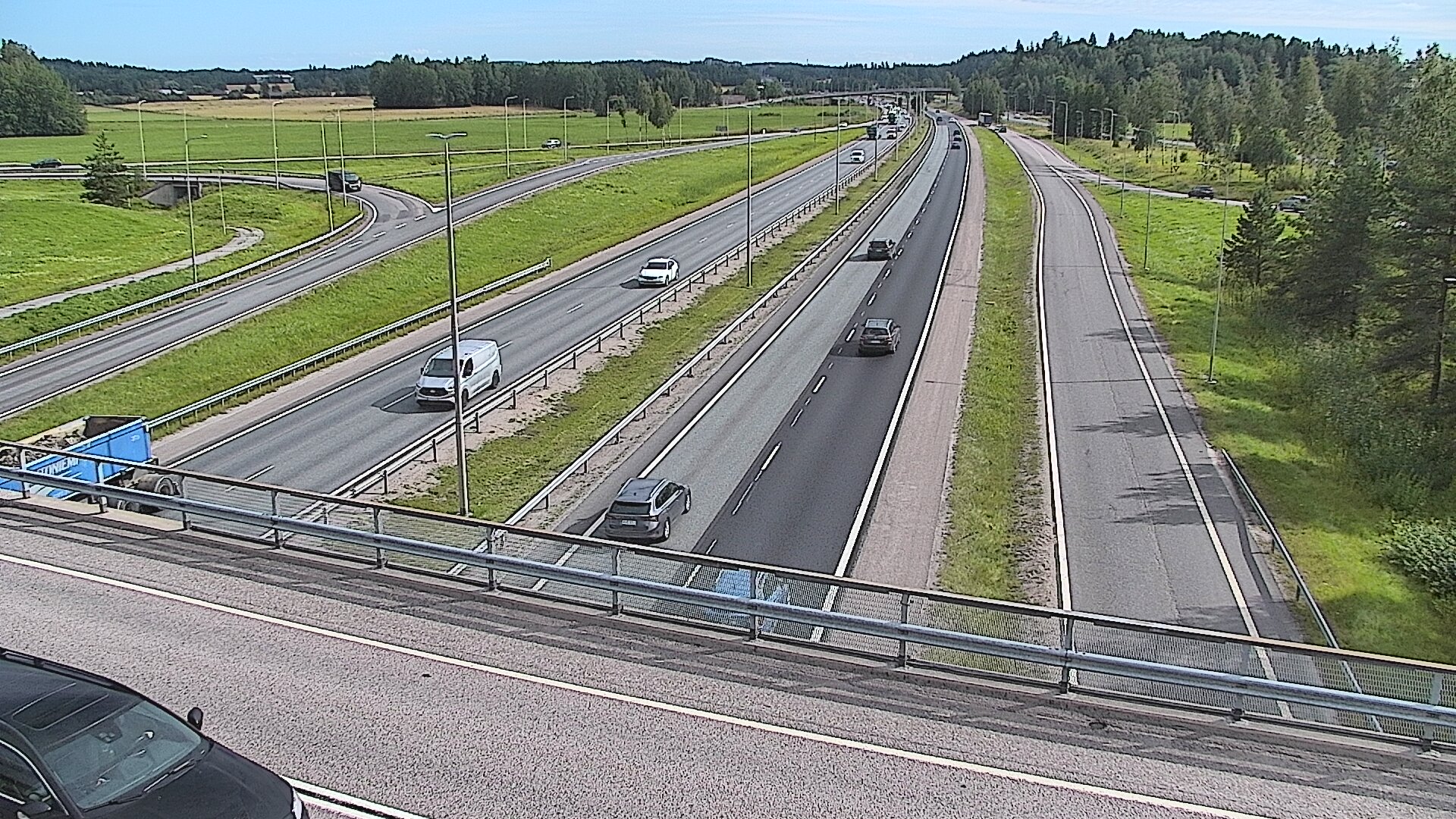 Kelikamerat Kuva Tie 3 Vantaa, Klaukkalan liittymä, Vantaa, Uusimaa