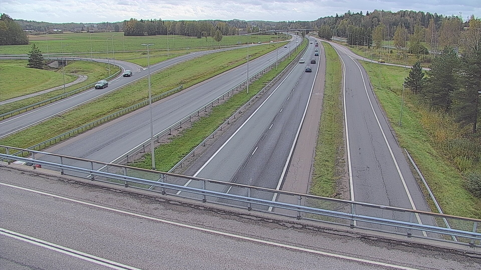 Kelikamerat Kuva Tie 3 Vantaa, Klaukkalan liittymä, Vantaa, Uusimaa