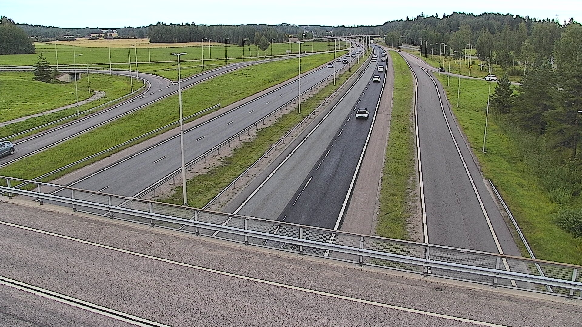 Kelikamerat Kuva Tie 3 Vantaa, Klaukkalan liittymä, Vantaa, Uusimaa