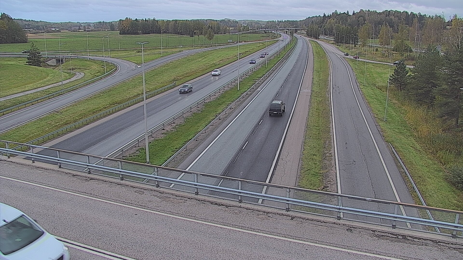 Kelikamerat Kuva Tie 3 Vantaa, Klaukkalan liittymä, Vantaa, Uusimaa