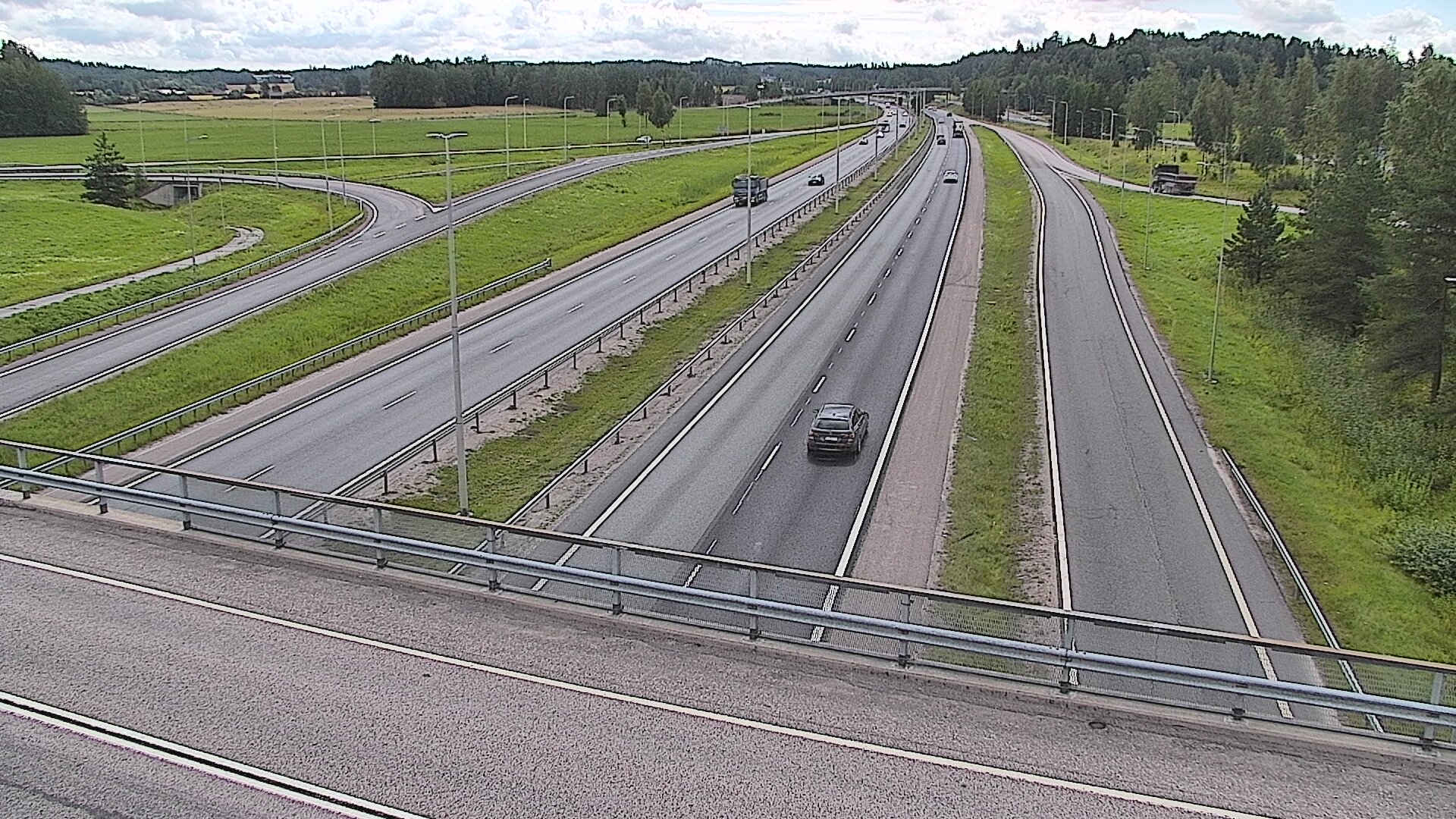 Kelikamerat Kuva Tie 3 Vantaa, Klaukkalan liittymä, Vantaa, Uusimaa