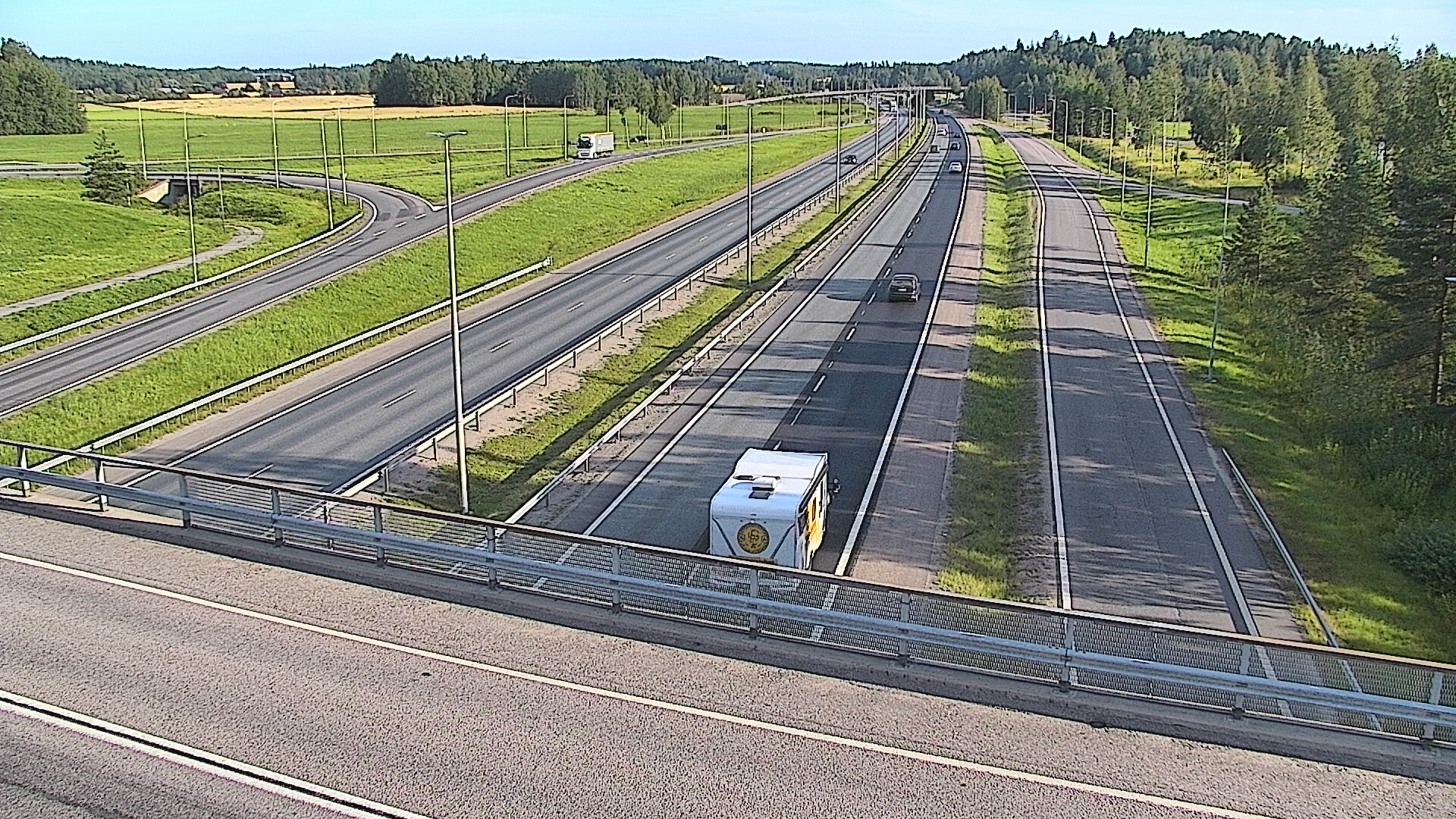 Kelikamerat Kuva Tie 3 Vantaa, Klaukkalan liittymä, Vantaa, Uusimaa