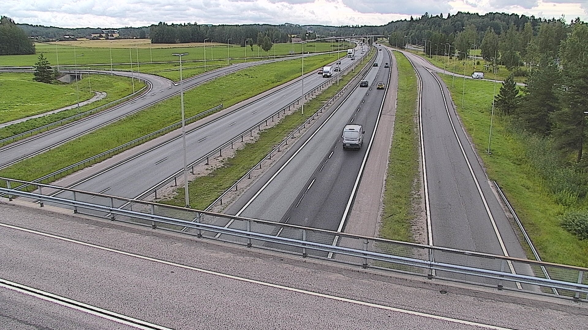 Kelikamerat Kuva Tie 3 Vantaa, Klaukkalan liittymä, Vantaa, Uusimaa