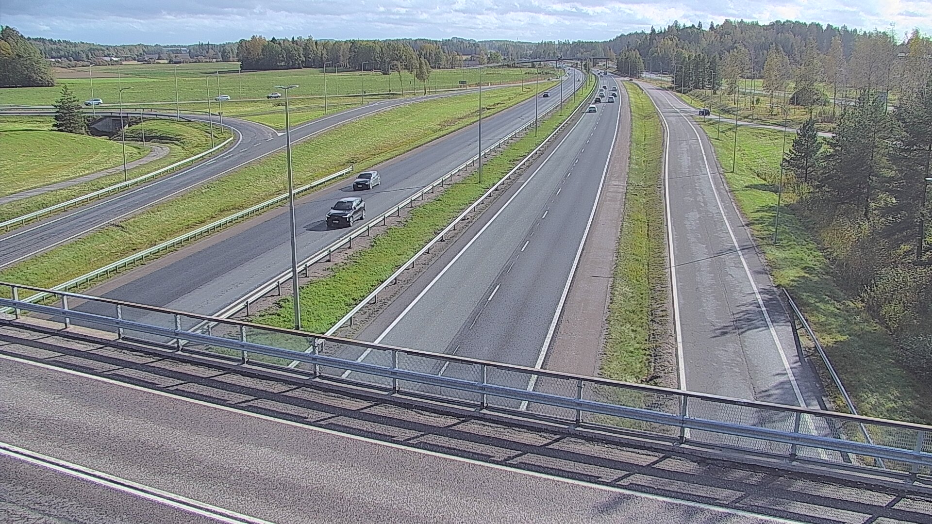 Kelikamerat Kuva Tie 3 Vantaa, Klaukkalan liittymä, Vantaa, Uusimaa