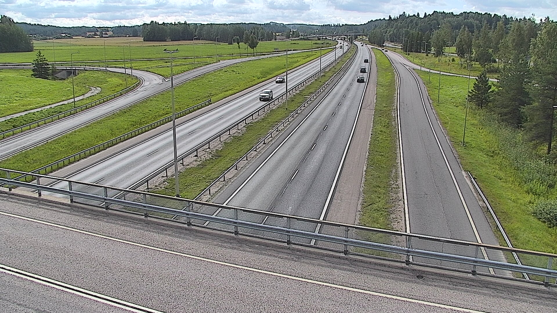 Kelikamerat Kuva Tie 3 Vantaa, Klaukkalan liittymä, Vantaa, Uusimaa