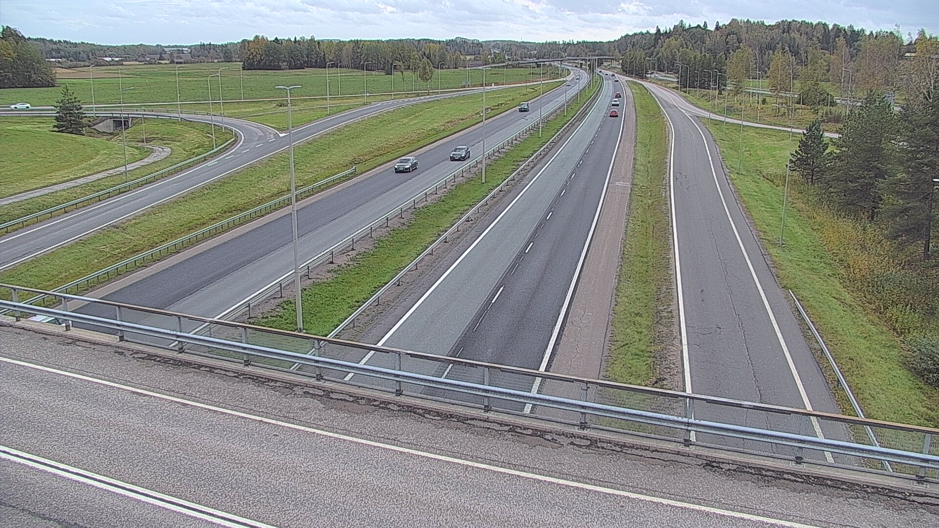 Kelikamerat Kuva Tie 3 Vantaa, Klaukkalan liittymä, Vantaa, Uusimaa