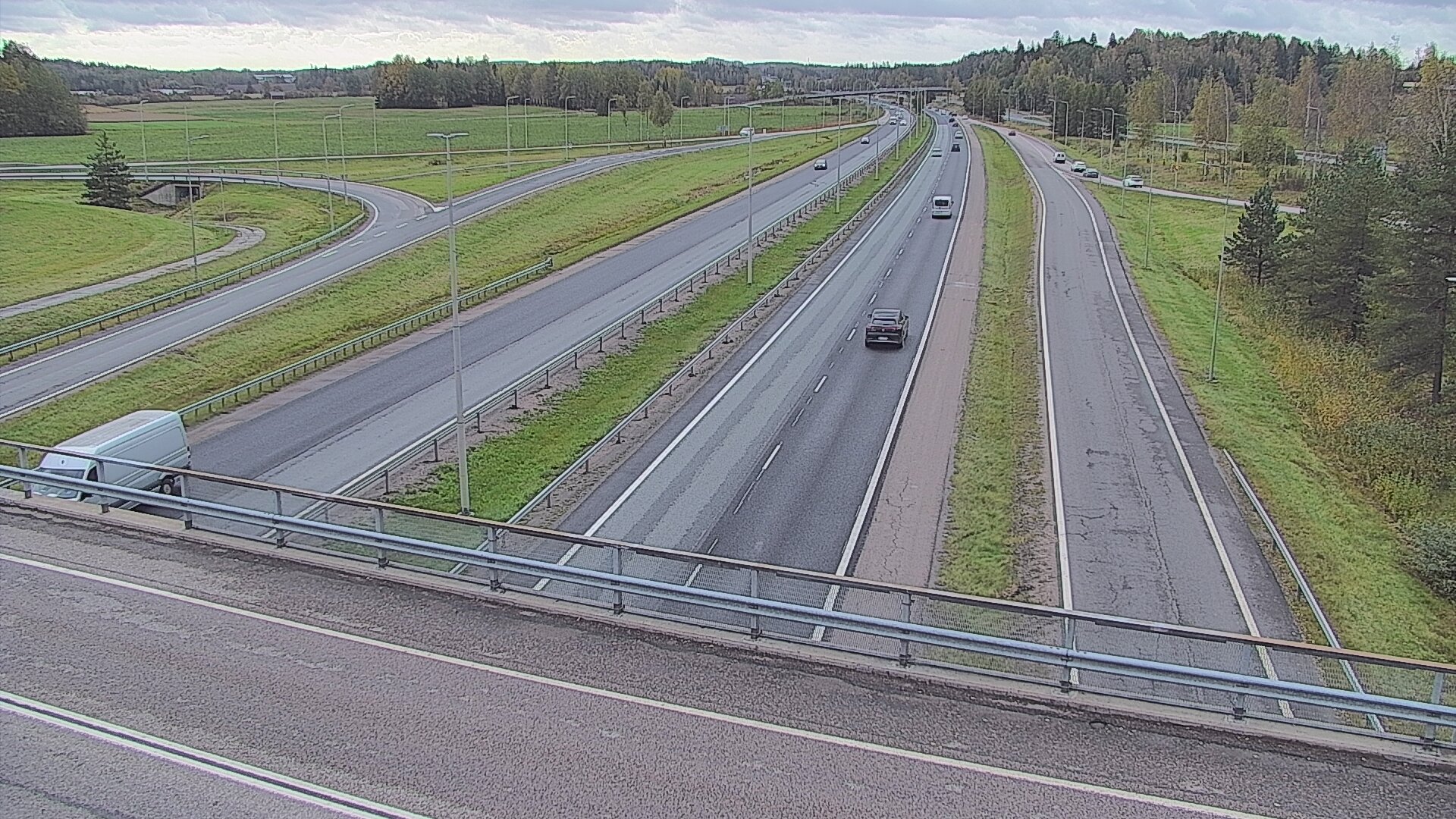 Kelikamerat Kuva Tie 3 Vantaa, Klaukkalan liittymä, Vantaa, Uusimaa