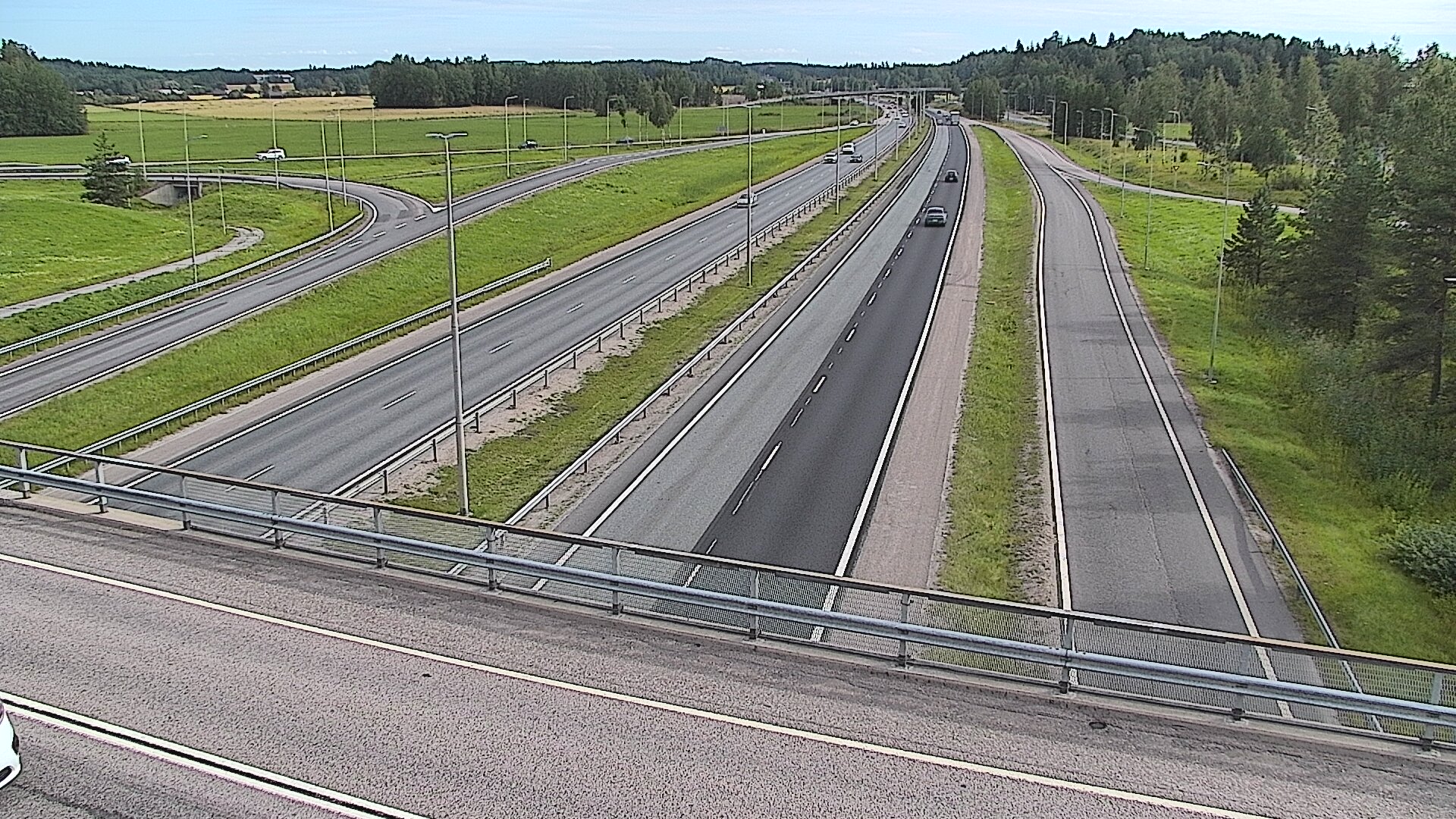 Kelikamerat Kuva Tie 3 Vantaa, Klaukkalan liittymä, Vantaa, Uusimaa