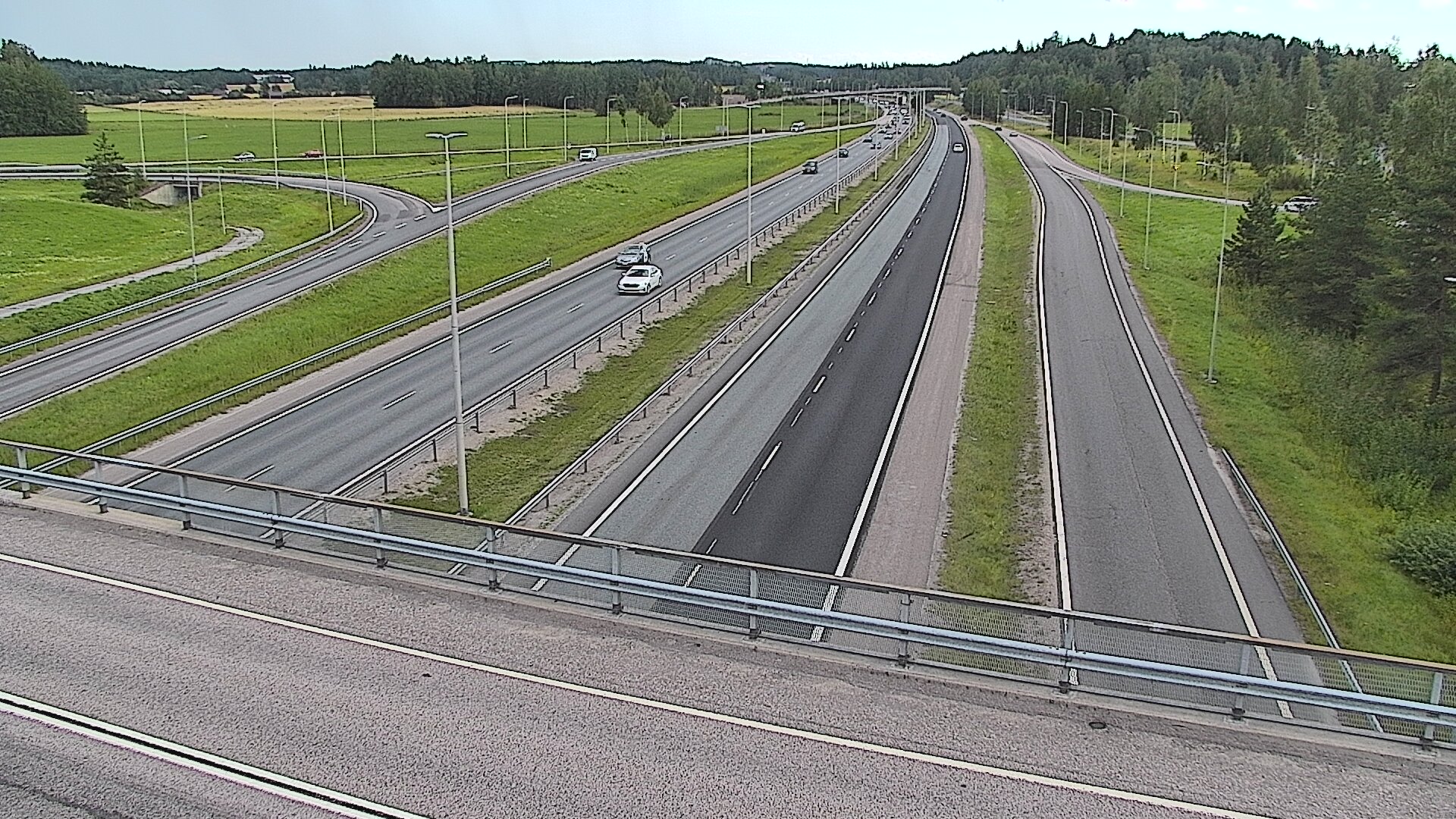 Kelikamerat Kuva Tie 3 Vantaa, Klaukkalan liittymä, Vantaa, Uusimaa