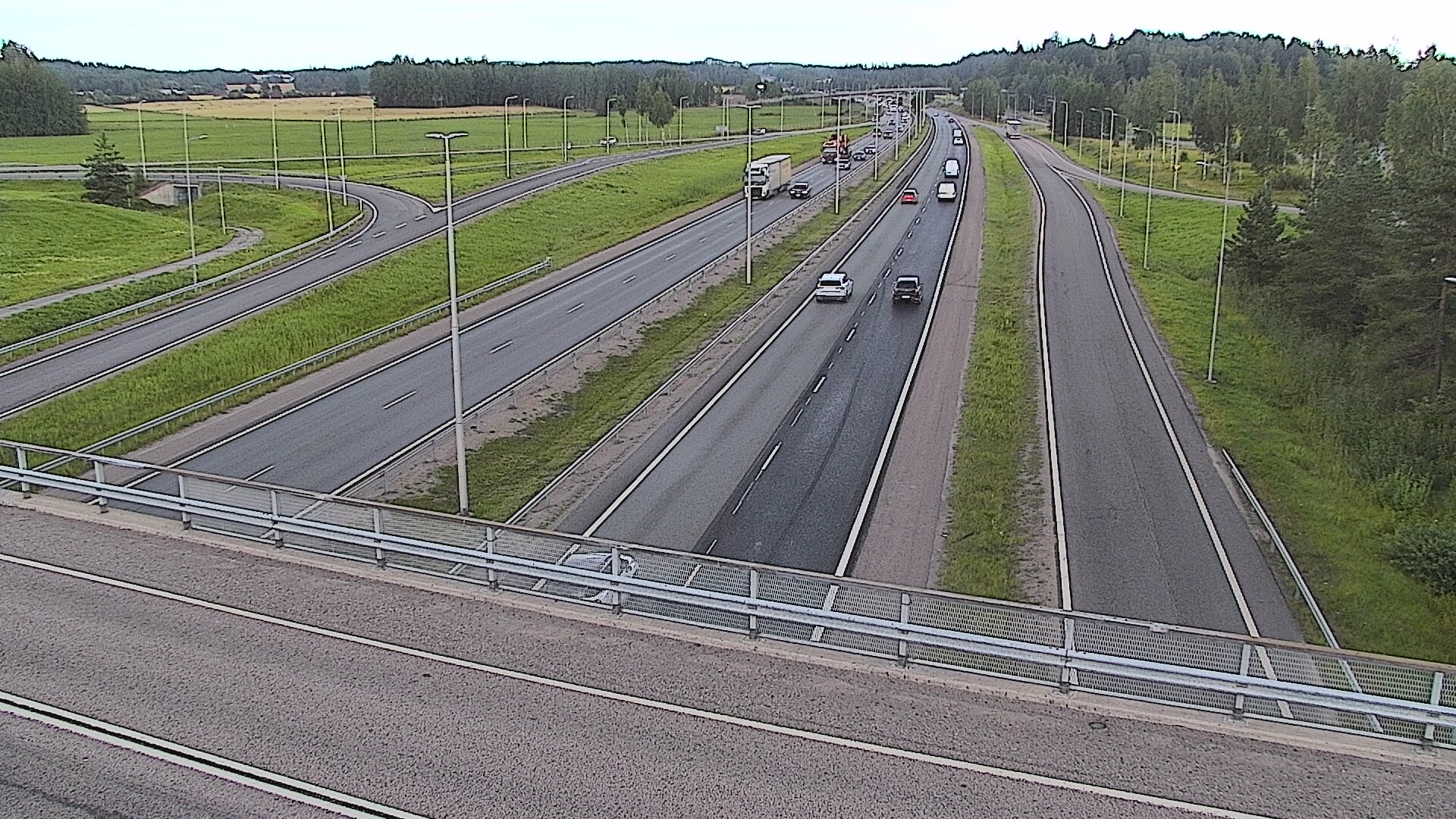 Kelikamerat Kuva Tie 3 Vantaa, Klaukkalan liittymä, Vantaa, Uusimaa