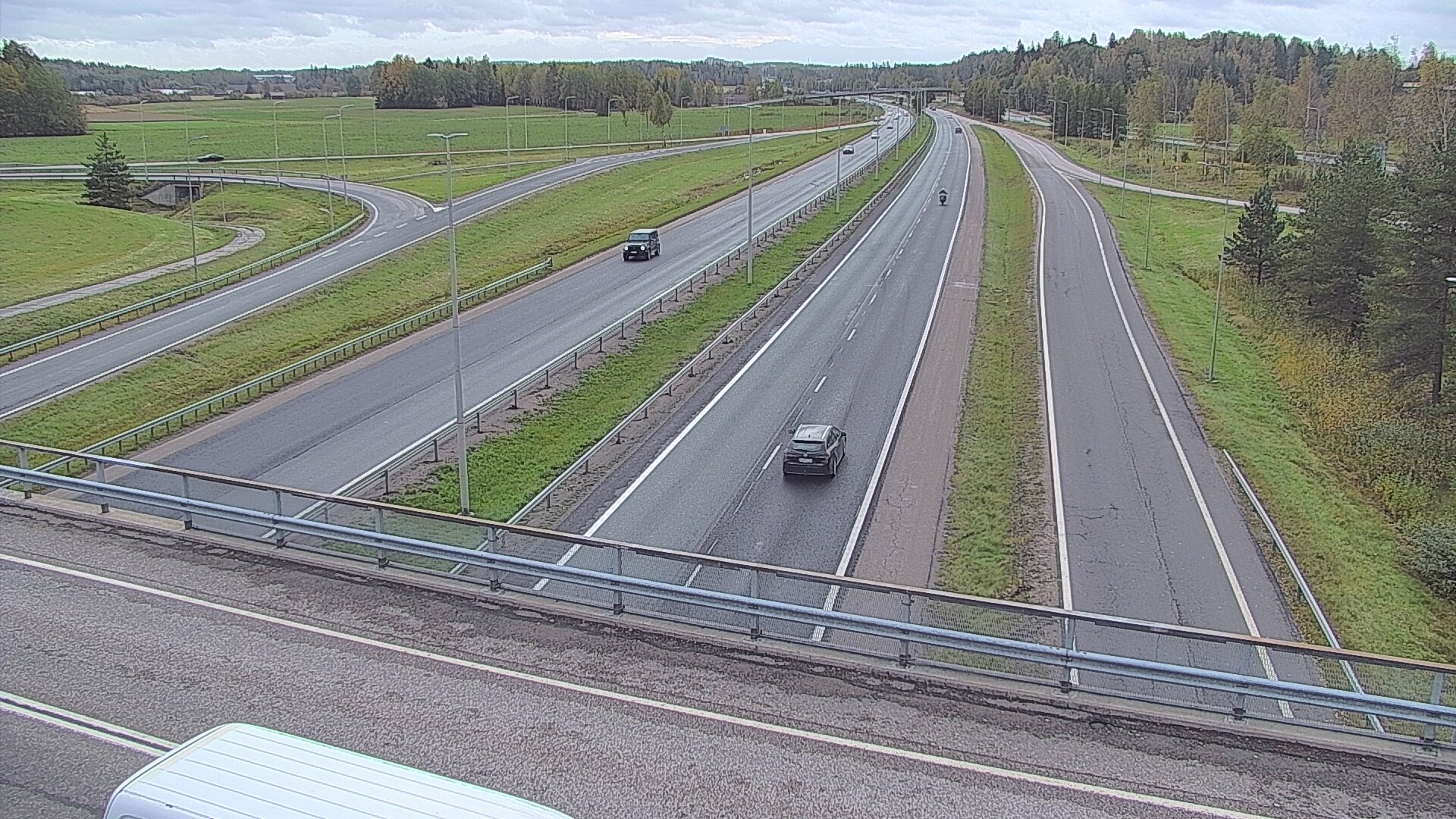 Kelikamerat Kuva Tie 3 Vantaa, Klaukkalan liittymä, Vantaa, Uusimaa
