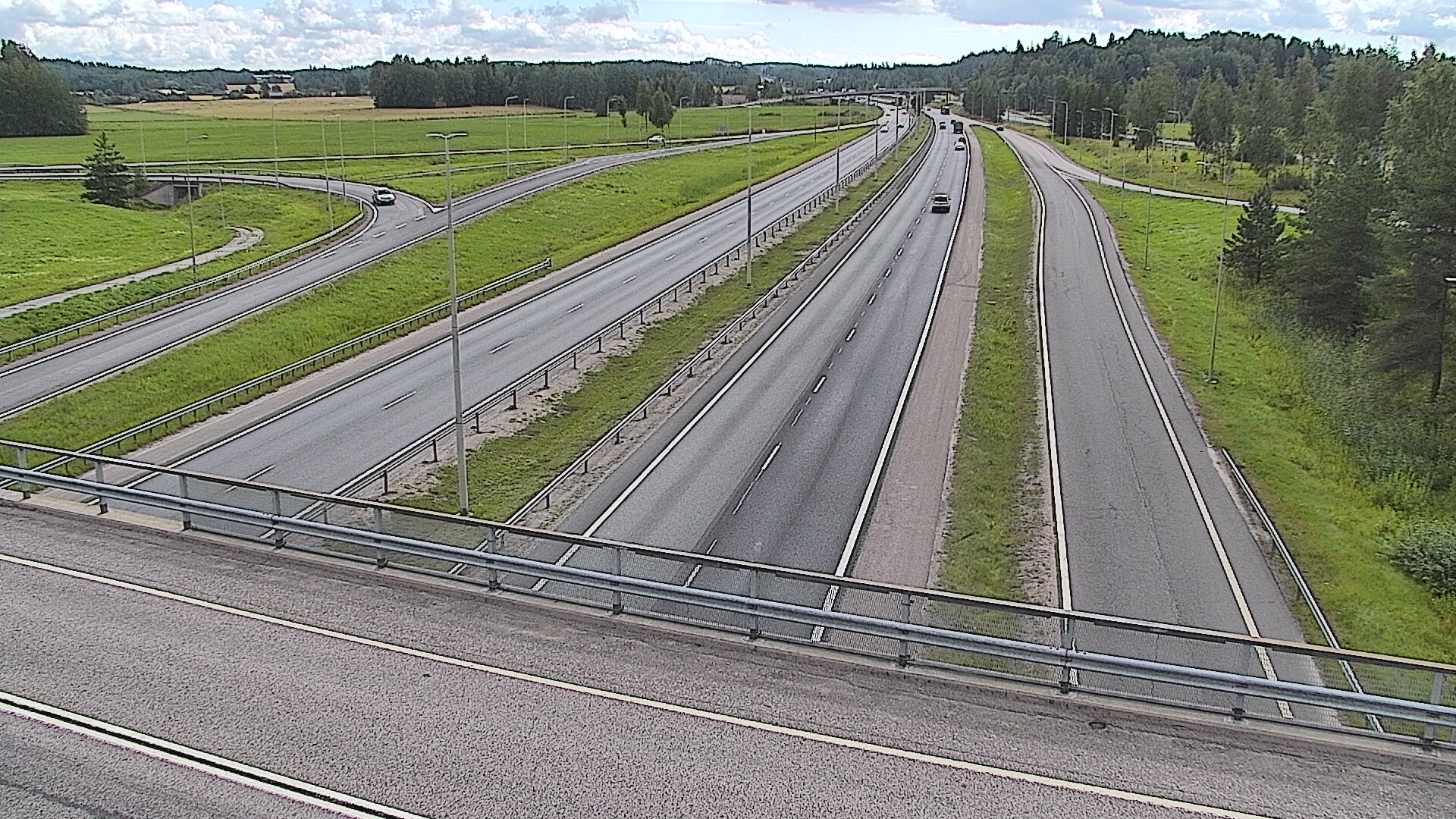Kelikamerat Kuva Tie 3 Vantaa, Klaukkalan liittymä, Vantaa, Uusimaa