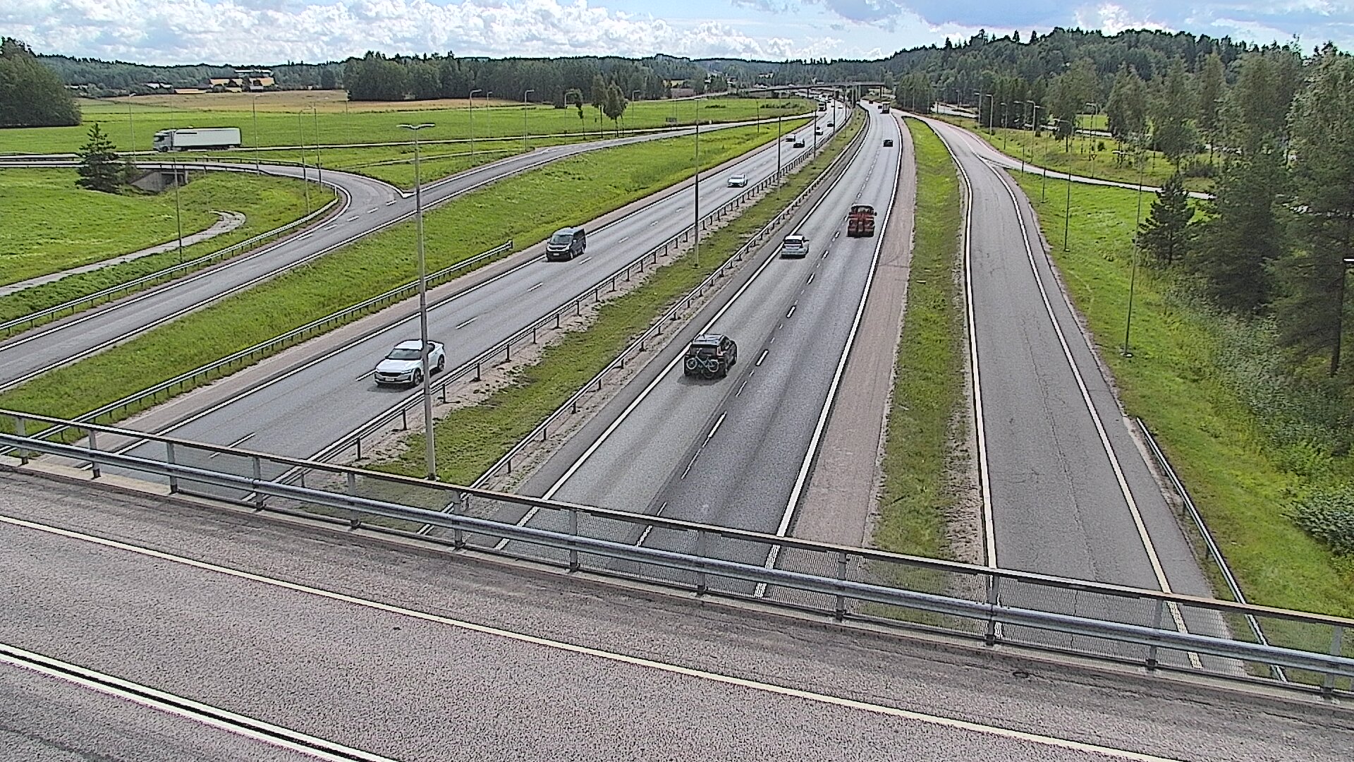 Kelikamerat Kuva Tie 3 Vantaa, Klaukkalan liittymä, Vantaa, Uusimaa