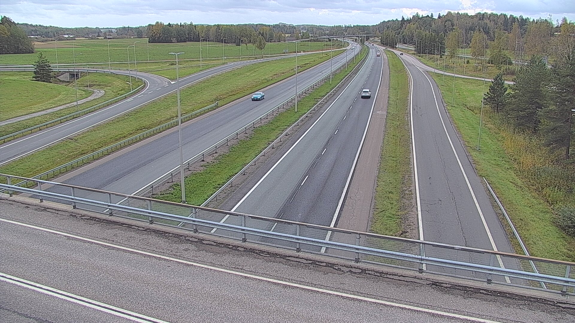 Kelikamerat Kuva Tie 3 Vantaa, Klaukkalan liittymä, Vantaa, Uusimaa