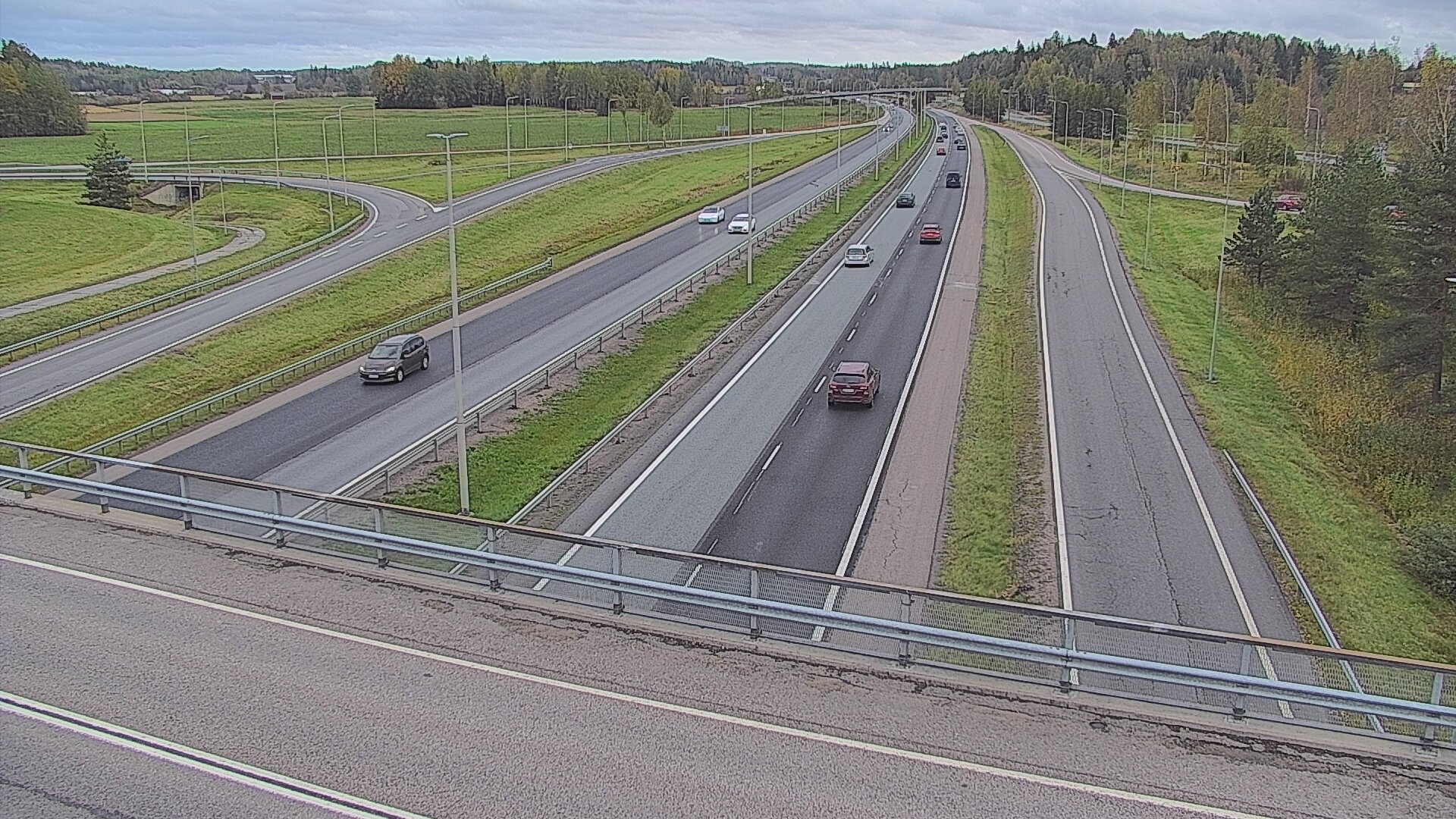 Kelikamerat Kuva Tie 3 Vantaa, Klaukkalan liittymä, Vantaa, Uusimaa