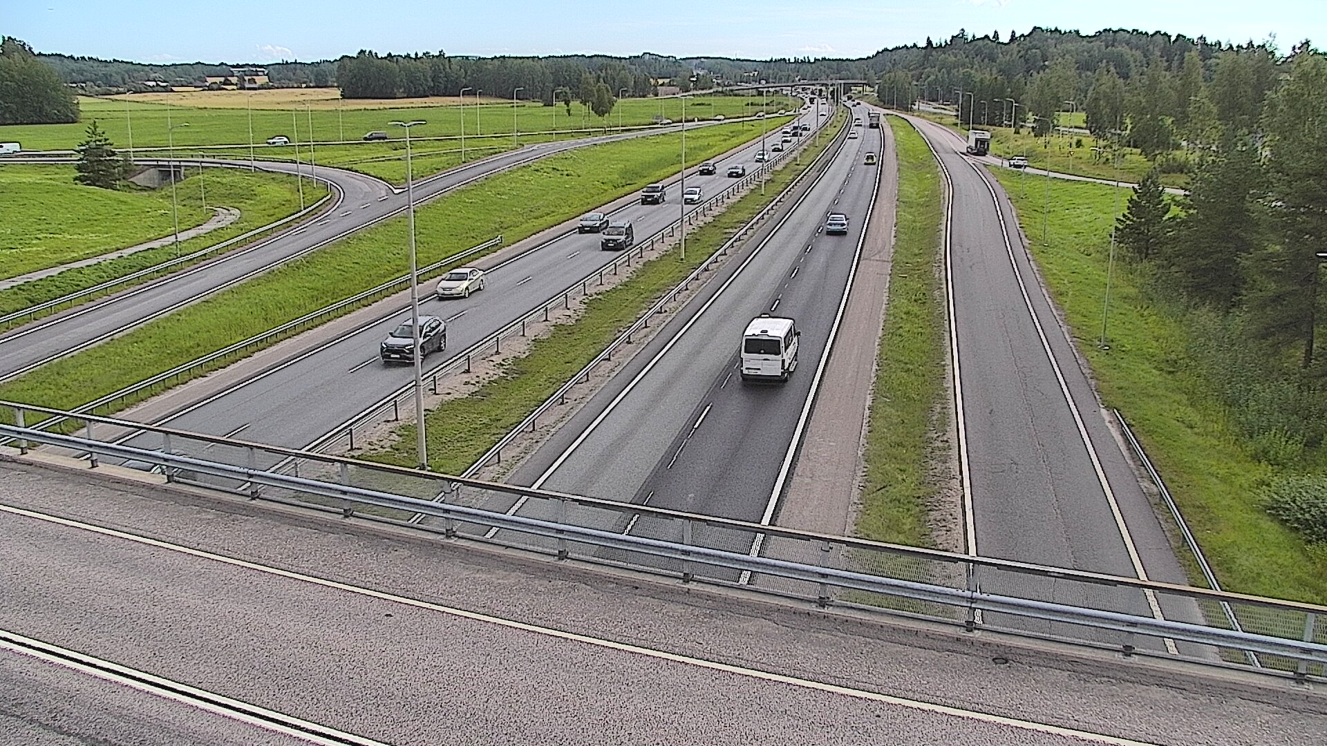 Kelikamerat Kuva Tie 3 Vantaa, Klaukkalan liittymä, Vantaa, Uusimaa