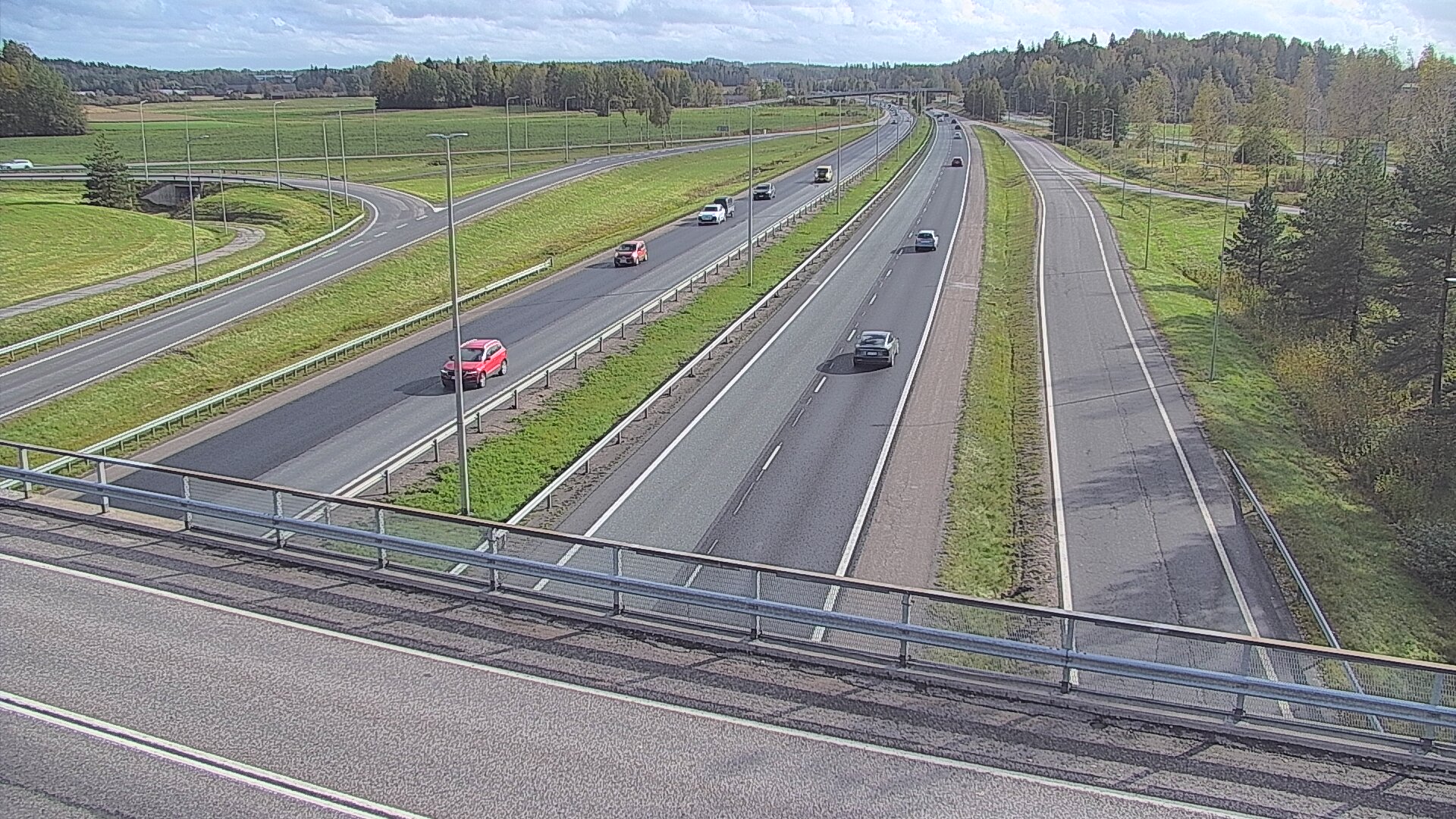 Kelikamerat Kuva Tie 3 Vantaa, Klaukkalan liittymä, Vantaa, Uusimaa