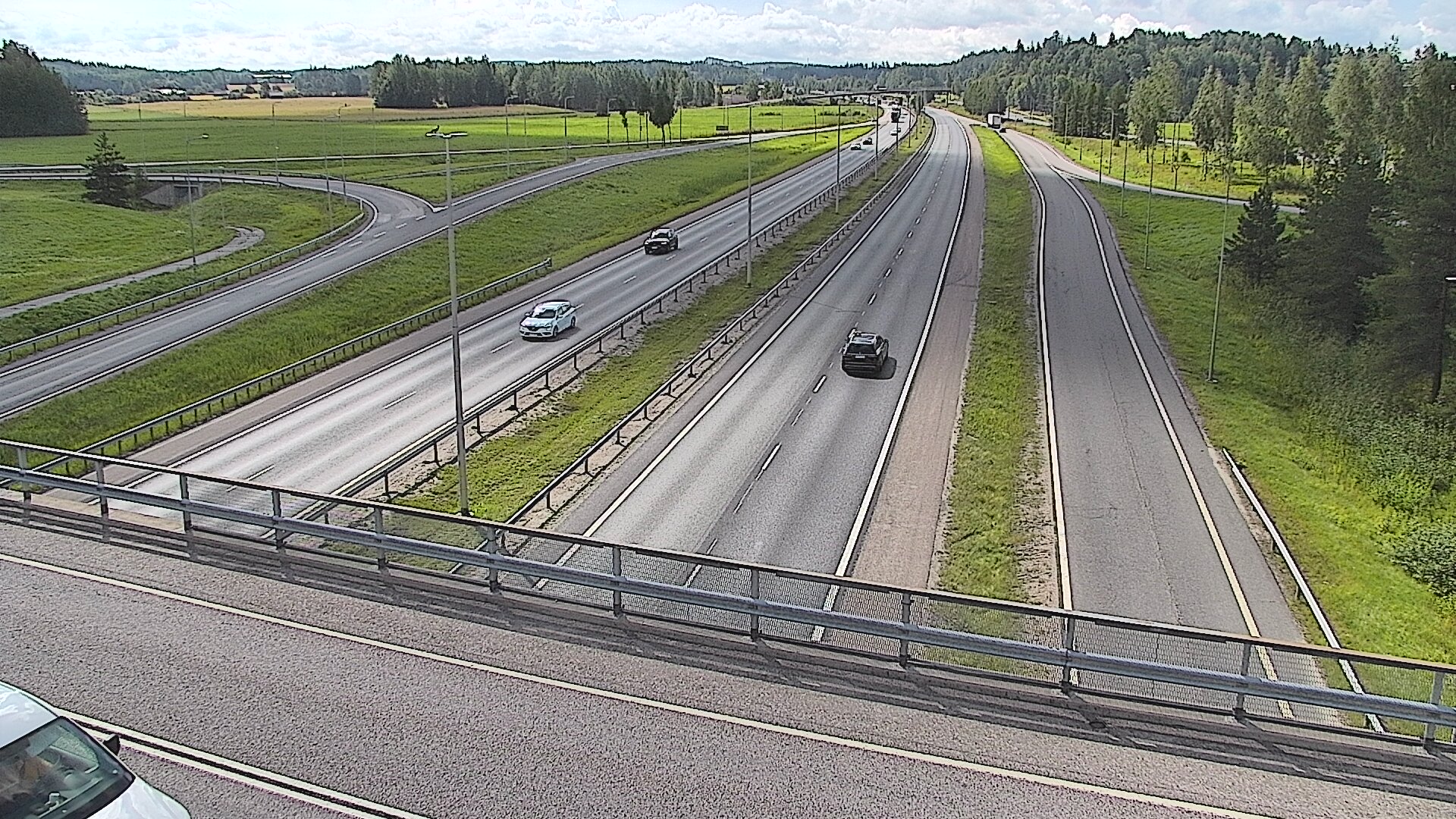 Kelikamerat Kuva Tie 3 Vantaa, Klaukkalan liittymä, Vantaa, Uusimaa