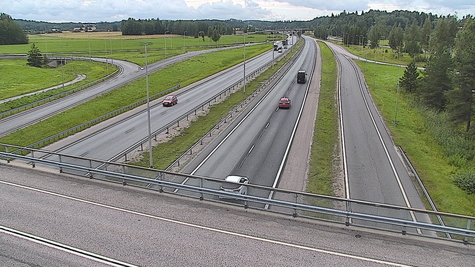 Kelikamerat Kuva Tie 3 Vantaa, Klaukkalan liittymä, Vantaa, Uusimaa