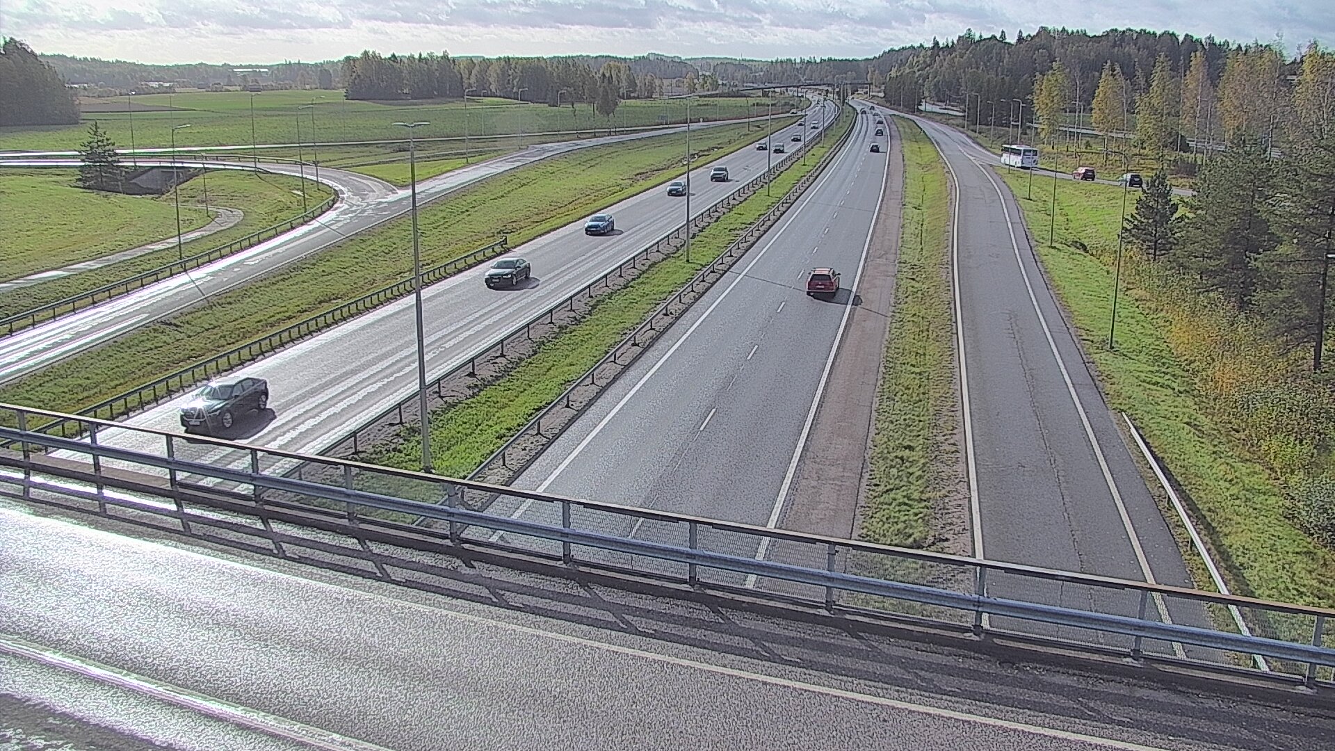 Kelikamerat Kuva Tie 3 Vantaa, Klaukkalan liittymä, Vantaa, Uusimaa