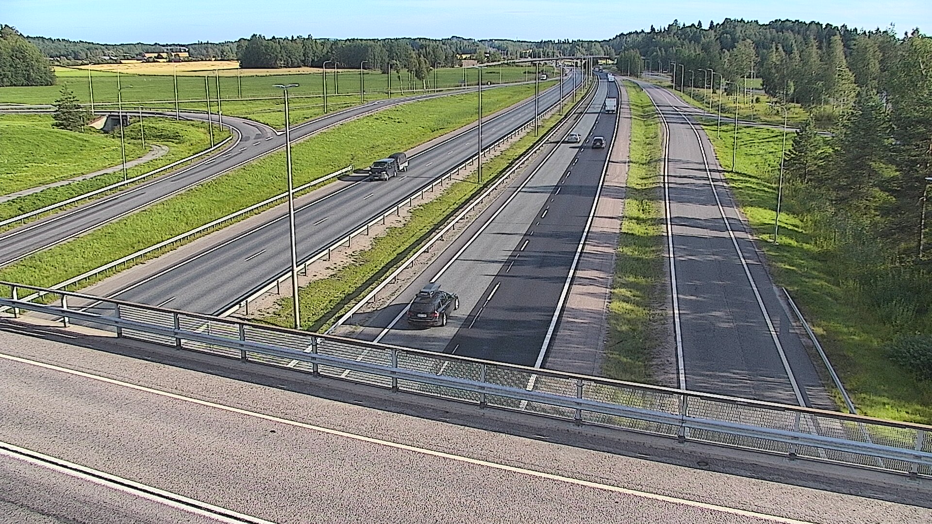 Kelikamerat Kuva Tie 3 Vantaa, Klaukkalan liittymä, Vantaa, Uusimaa