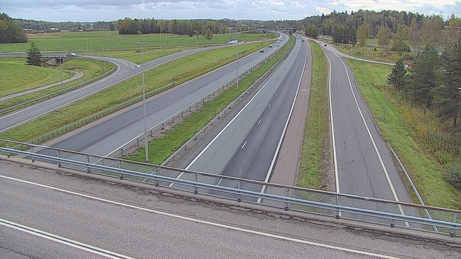 Kelikamerat Kuva Tie 3 Vantaa, Klaukkalan liittymä, Vantaa, Uusimaa