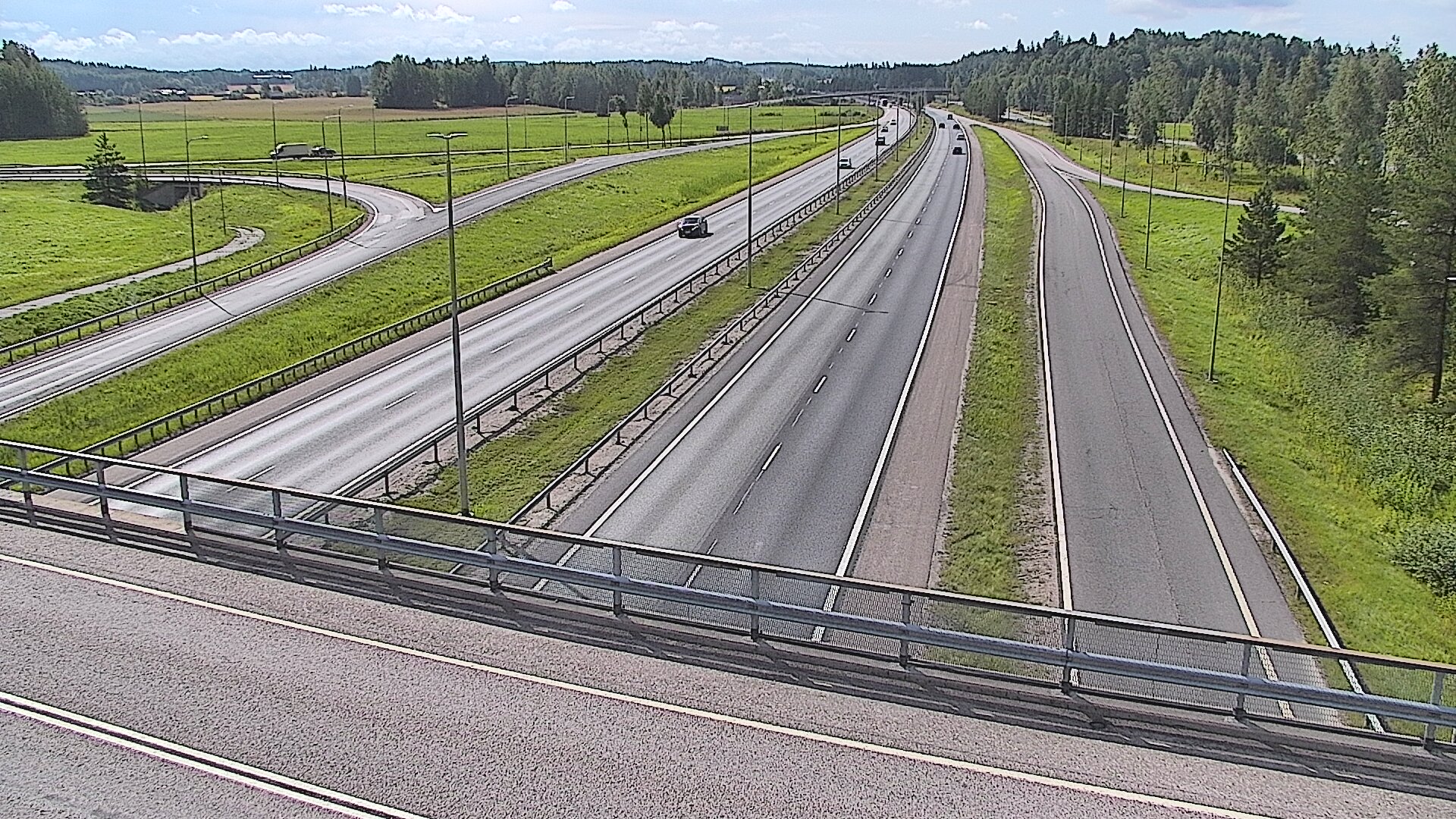 Kelikamerat Kuva Tie 3 Vantaa, Klaukkalan liittymä, Vantaa, Uusimaa