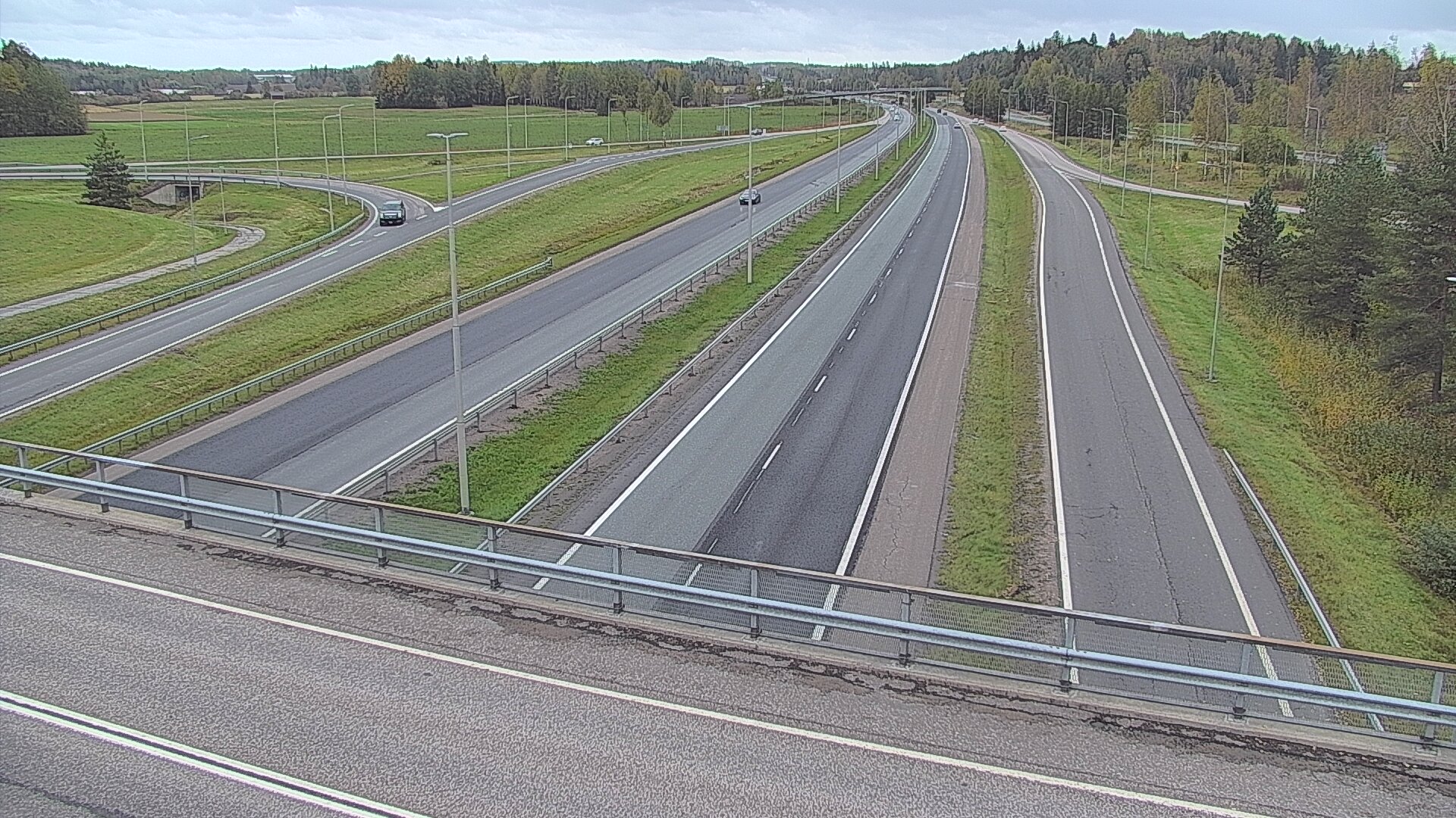 Kelikamerat Kuva Tie 3 Vantaa, Klaukkalan liittymä, Vantaa, Uusimaa