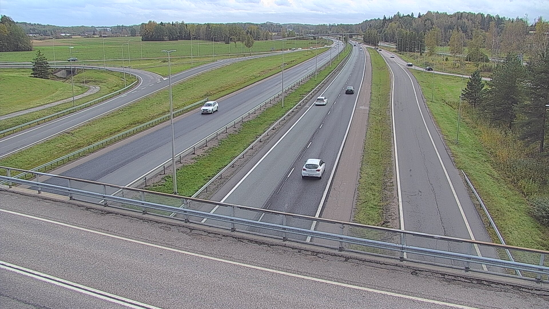 Kelikamerat Kuva Tie 3 Vantaa, Klaukkalan liittymä, Vantaa, Uusimaa