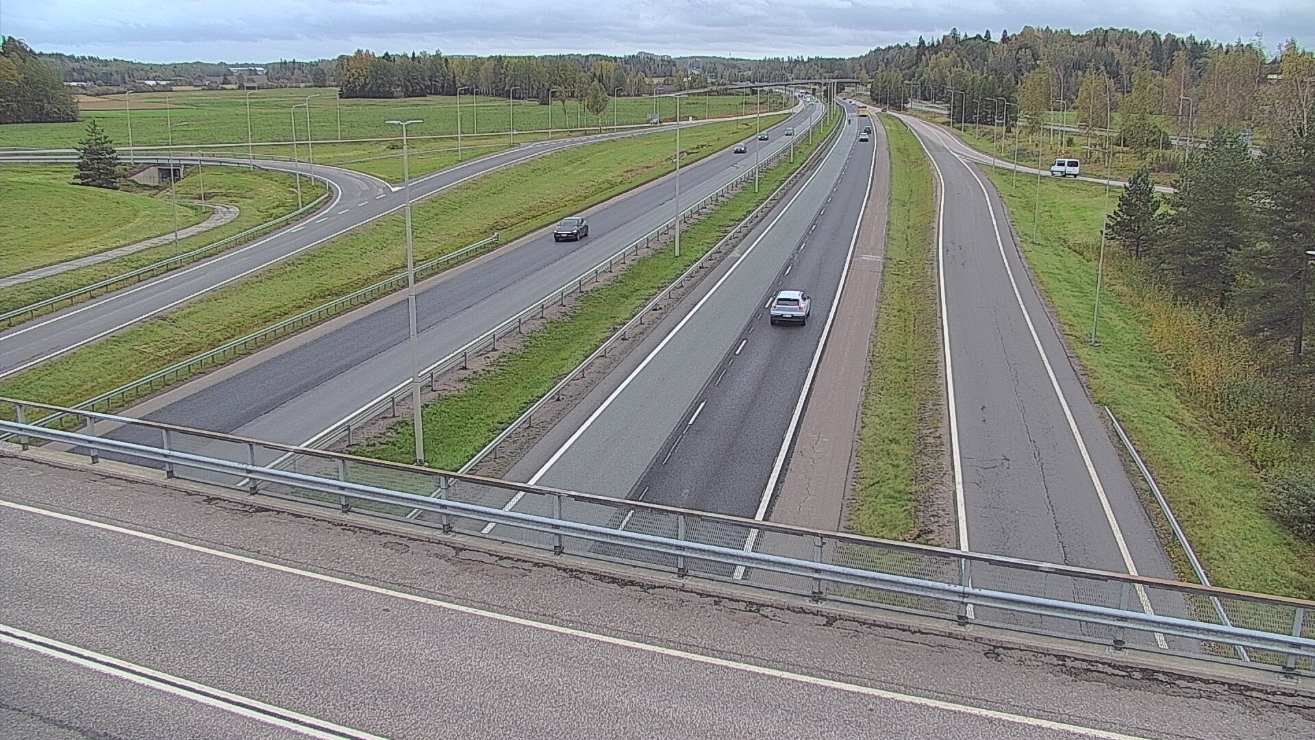 Kelikamerat Kuva Tie 3 Vantaa, Klaukkalan liittymä, Vantaa, Uusimaa