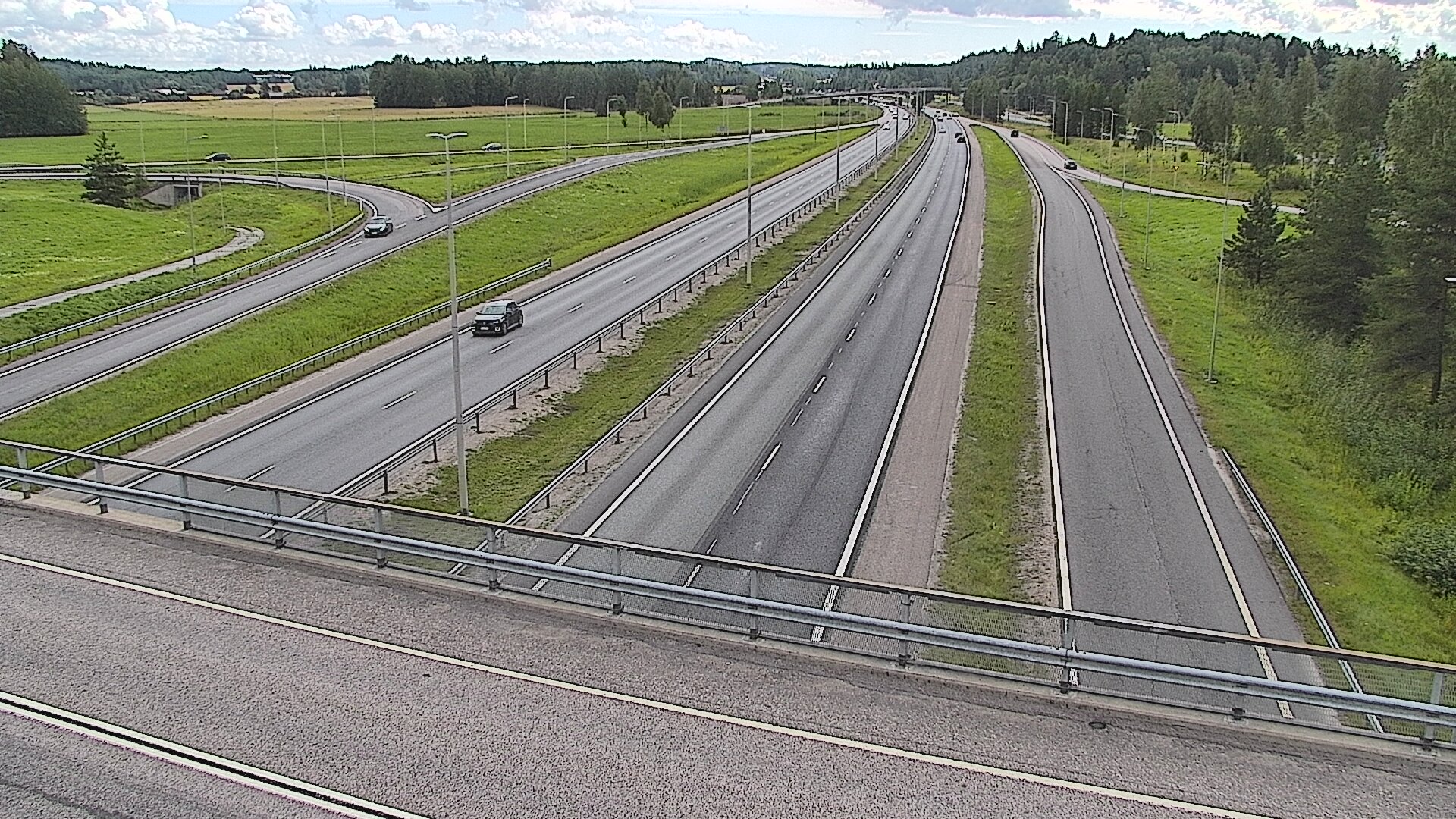 Kelikamerat Kuva Tie 3 Vantaa, Klaukkalan liittymä, Vantaa, Uusimaa