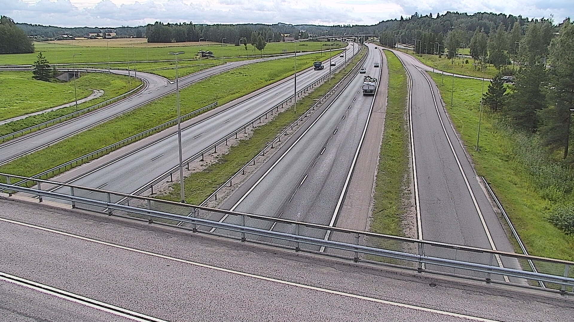 Kelikamerat Kuva Tie 3 Vantaa, Klaukkalan liittymä, Vantaa, Uusimaa