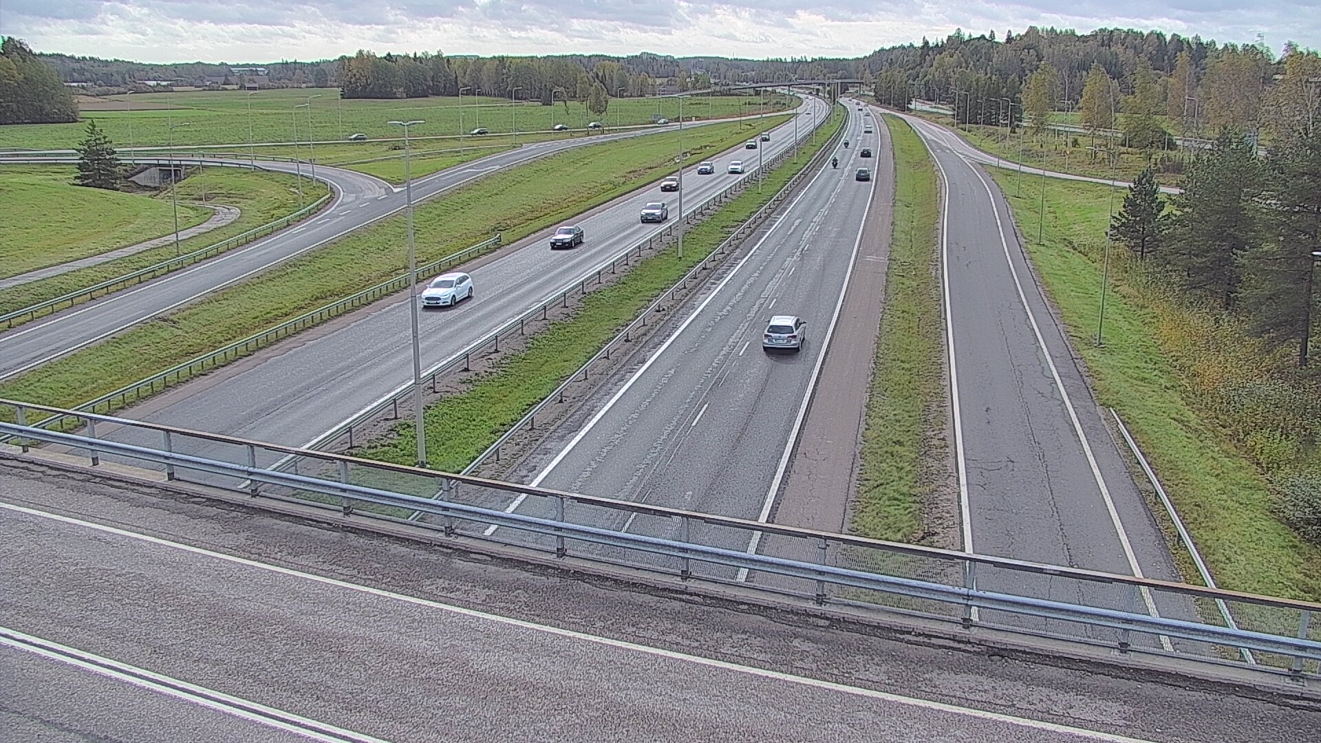 Kelikamerat Kuva Tie 3 Vantaa, Klaukkalan liittymä, Vantaa, Uusimaa