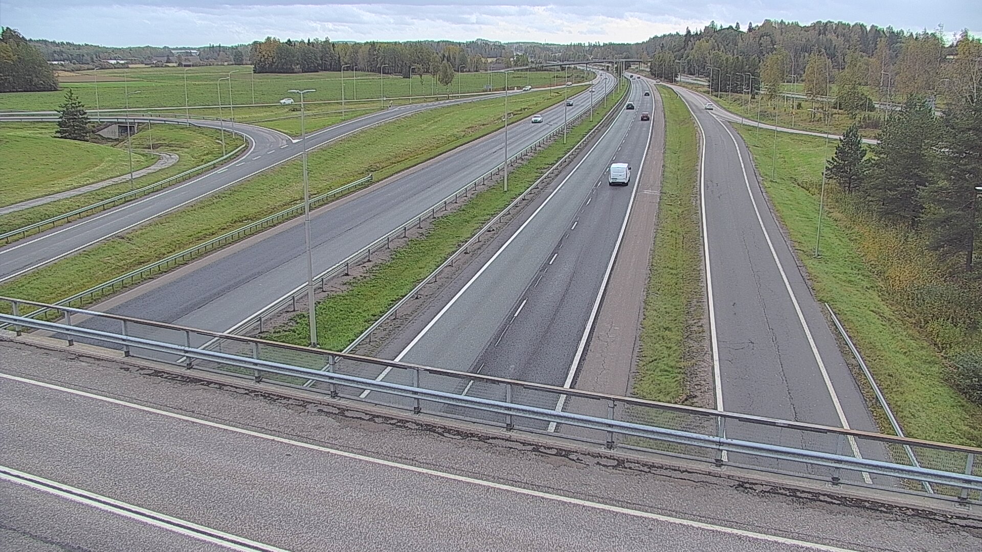 Kelikamerat Kuva Tie 3 Vantaa, Klaukkalan liittymä, Vantaa, Uusimaa