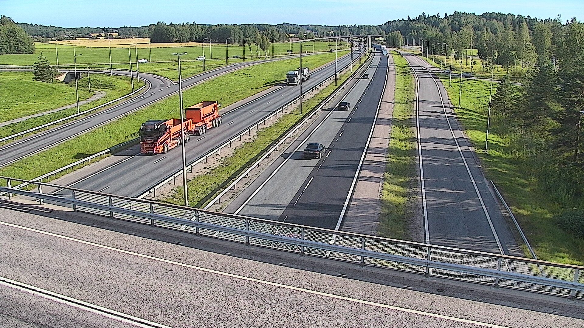 Kelikamerat Kuva Tie 3 Vantaa, Klaukkalan liittymä, Vantaa, Uusimaa