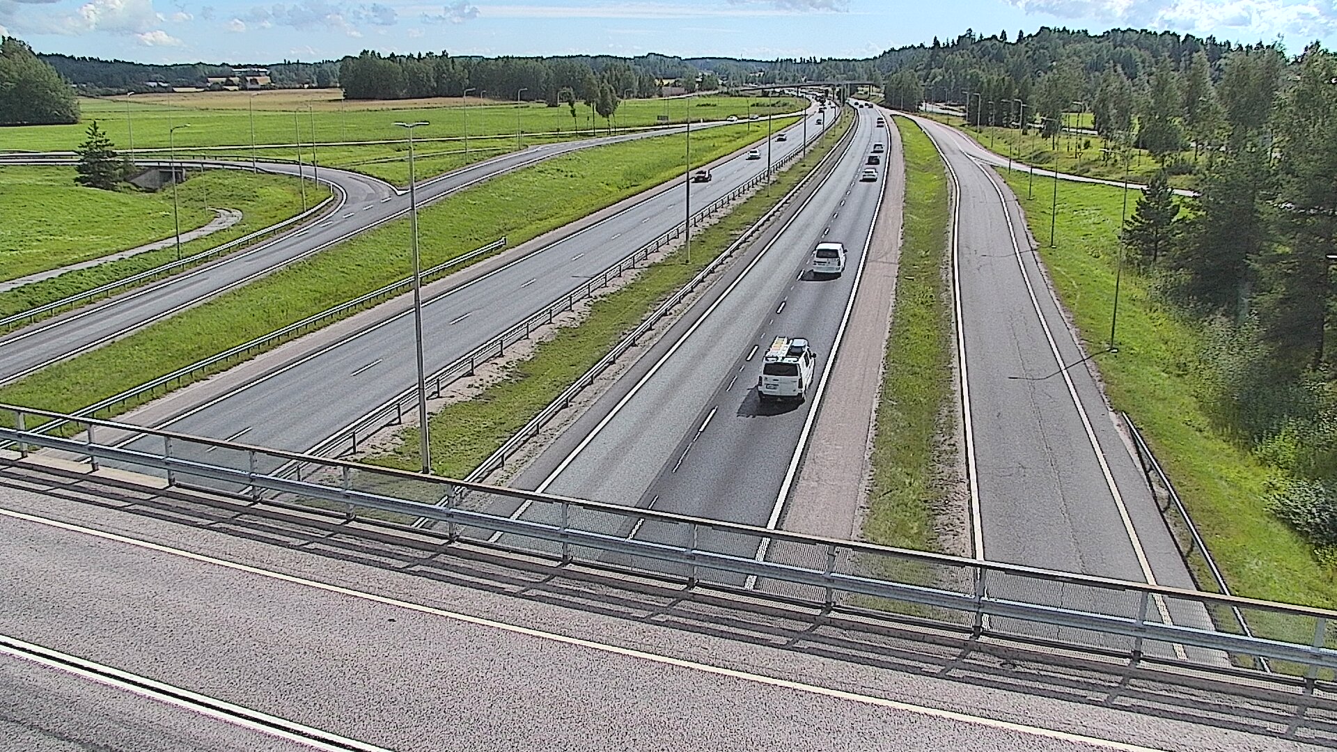 Kelikamerat Kuva Tie 3 Vantaa, Klaukkalan liittymä, Vantaa, Uusimaa