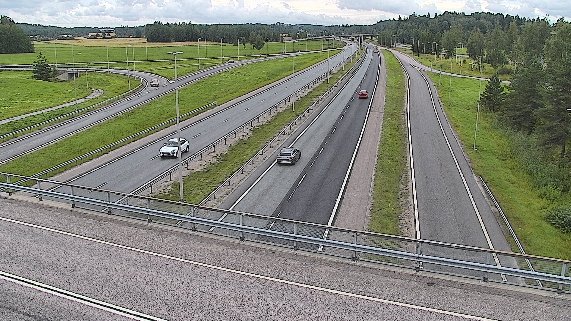Kelikamerat Kuva Tie 3 Vantaa, Klaukkalan liittymä, Vantaa, Uusimaa