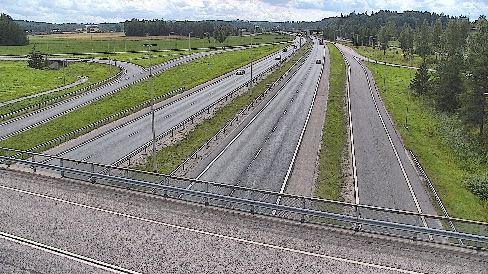 Kelikamerat Kuva Tie 3 Vantaa, Klaukkalan liittymä, Vantaa, Uusimaa