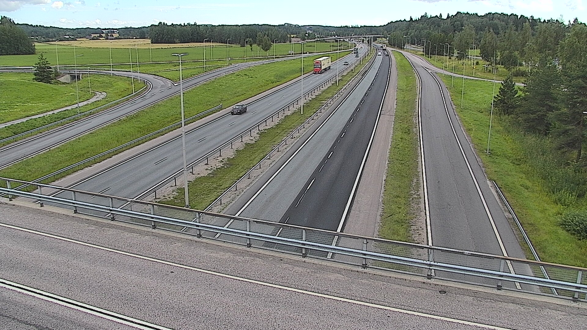 Kelikamerat Kuva Tie 3 Vantaa, Klaukkalan liittymä, Vantaa, Uusimaa