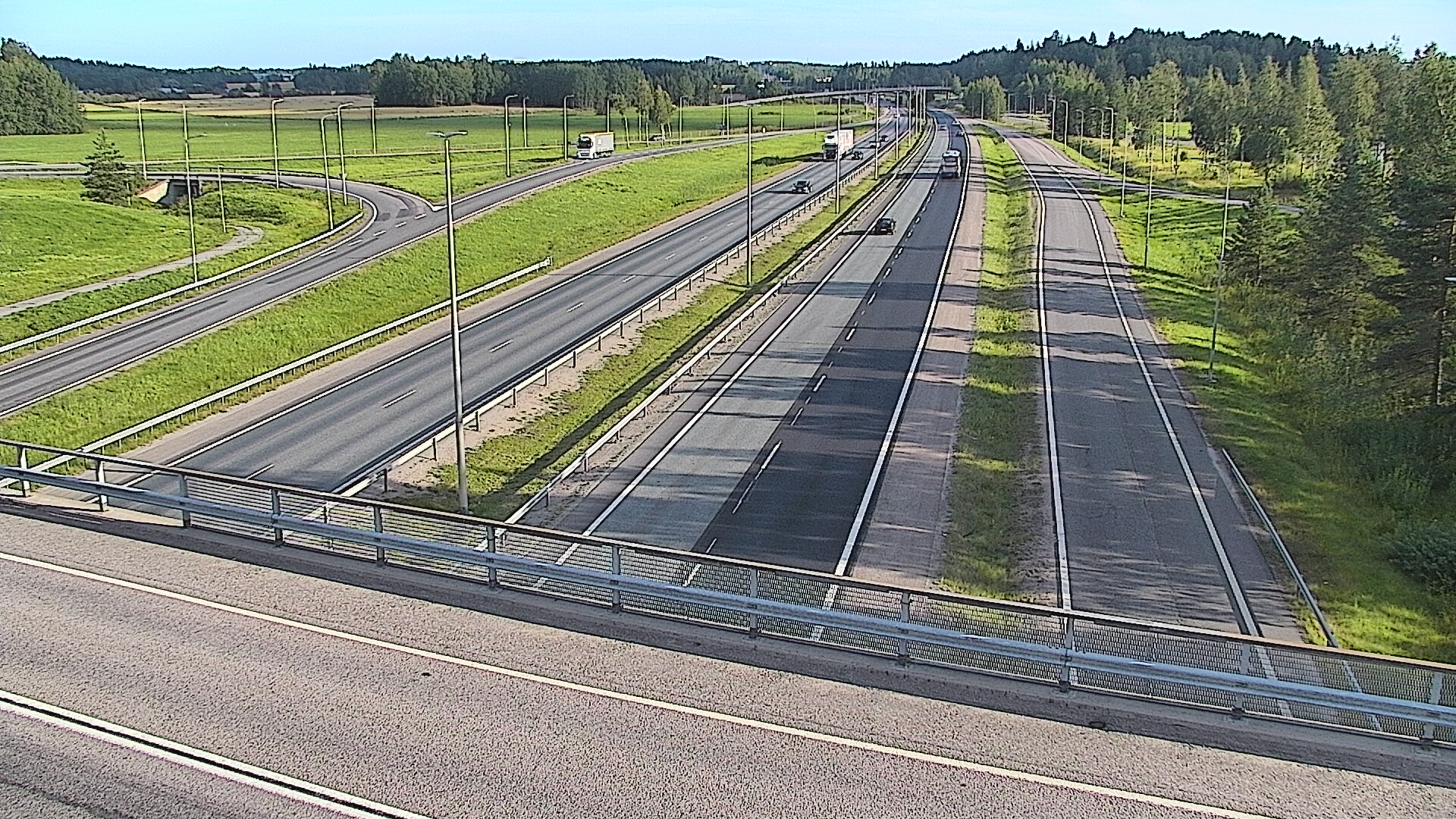 Kelikamerat Kuva Tie 3 Vantaa, Klaukkalan liittymä, Vantaa, Uusimaa