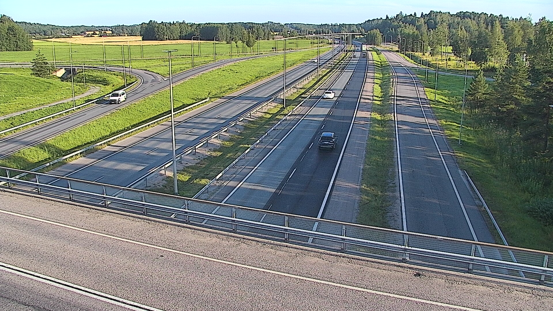 Kelikamerat Kuva Tie 3 Vantaa, Klaukkalan liittymä, Vantaa, Uusimaa