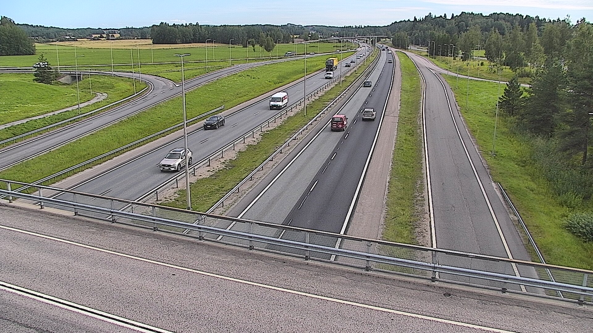 Kelikamerat Kuva Tie 3 Vantaa, Klaukkalan liittymä, Vantaa, Uusimaa