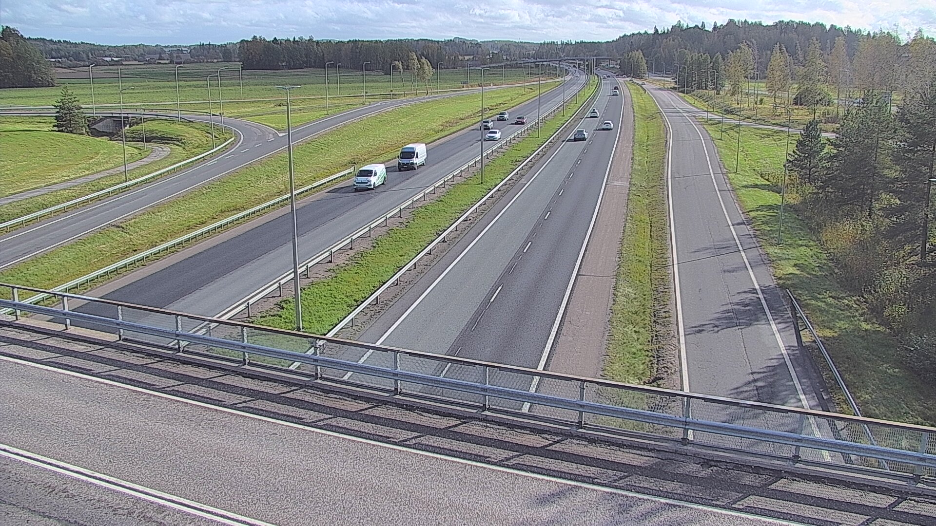 Kelikamerat Kuva Tie 3 Vantaa, Klaukkalan liittymä, Vantaa, Uusimaa