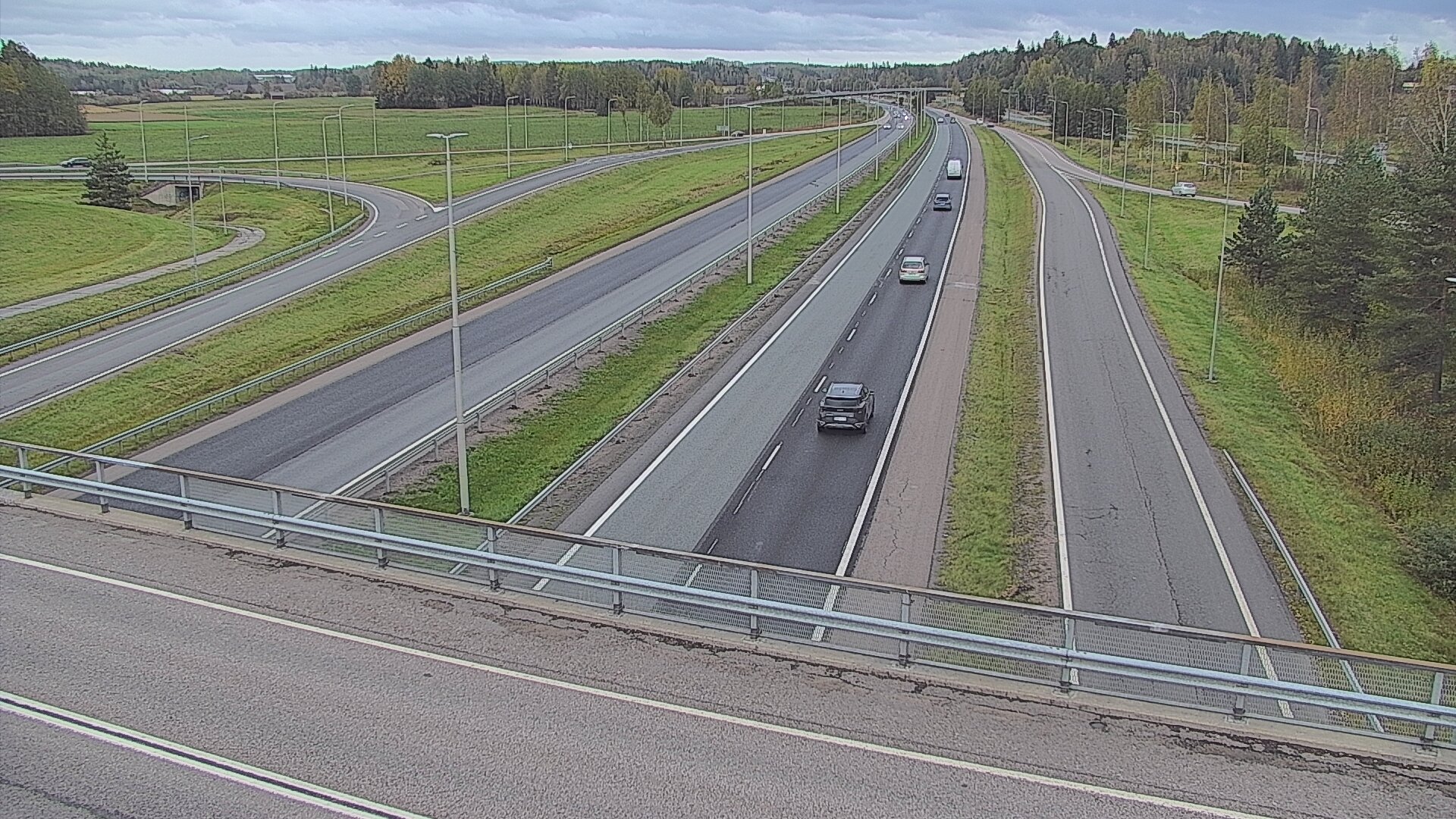Kelikamerat Kuva Tie 3 Vantaa, Klaukkalan liittymä, Vantaa, Uusimaa