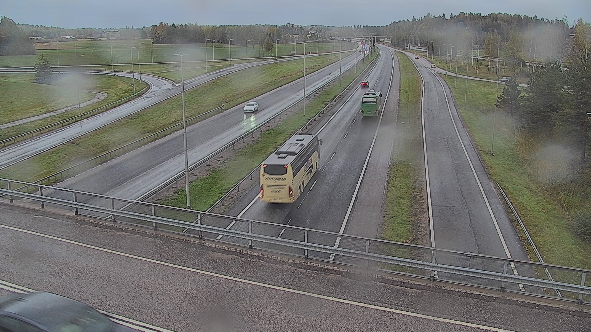 Kelikamerat Kuva Tie 3 Vantaa, Klaukkalan liittymä, Vantaa, Uusimaa