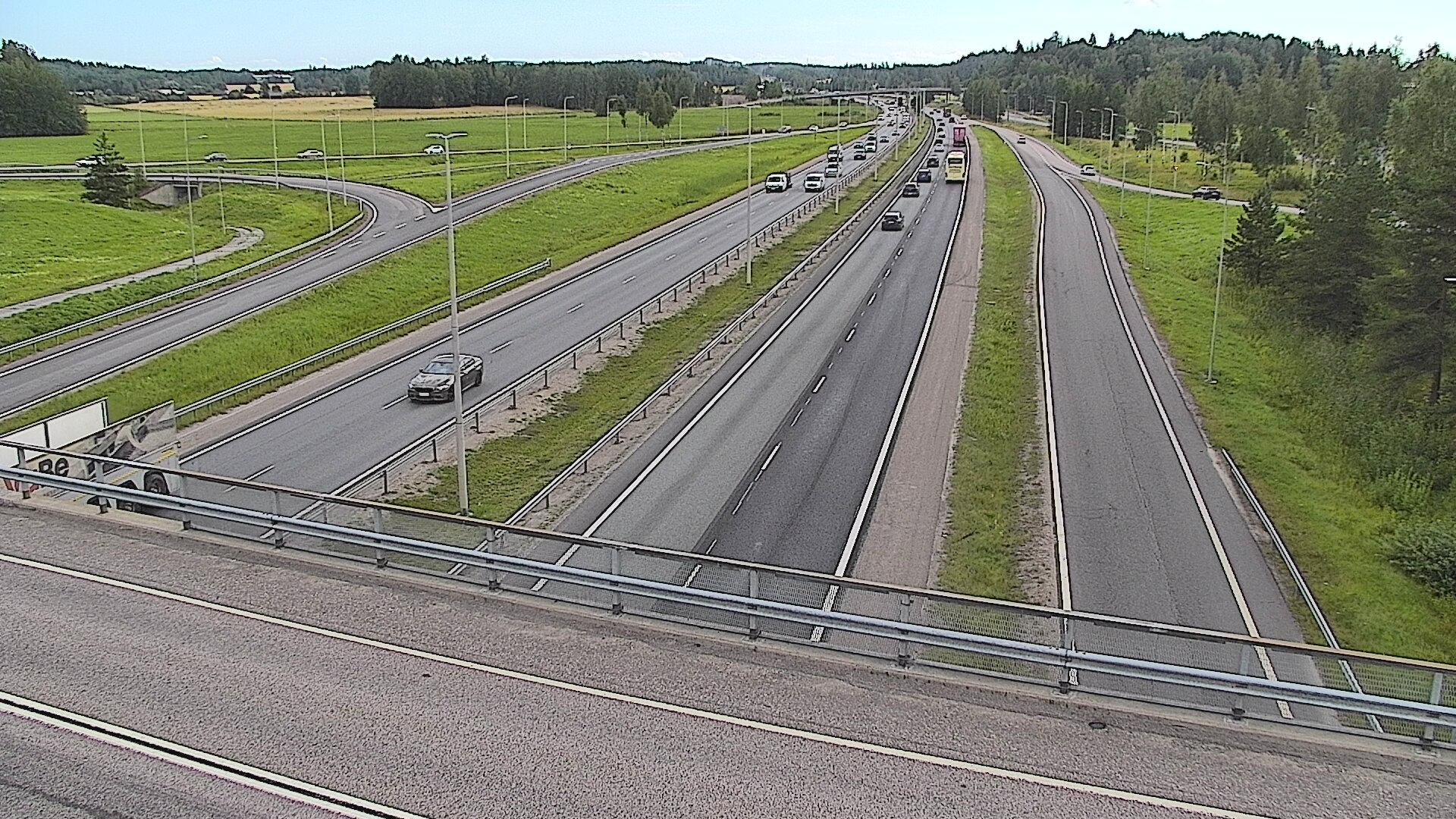 Kelikamerat Kuva Tie 3 Vantaa, Klaukkalan liittymä, Vantaa, Uusimaa