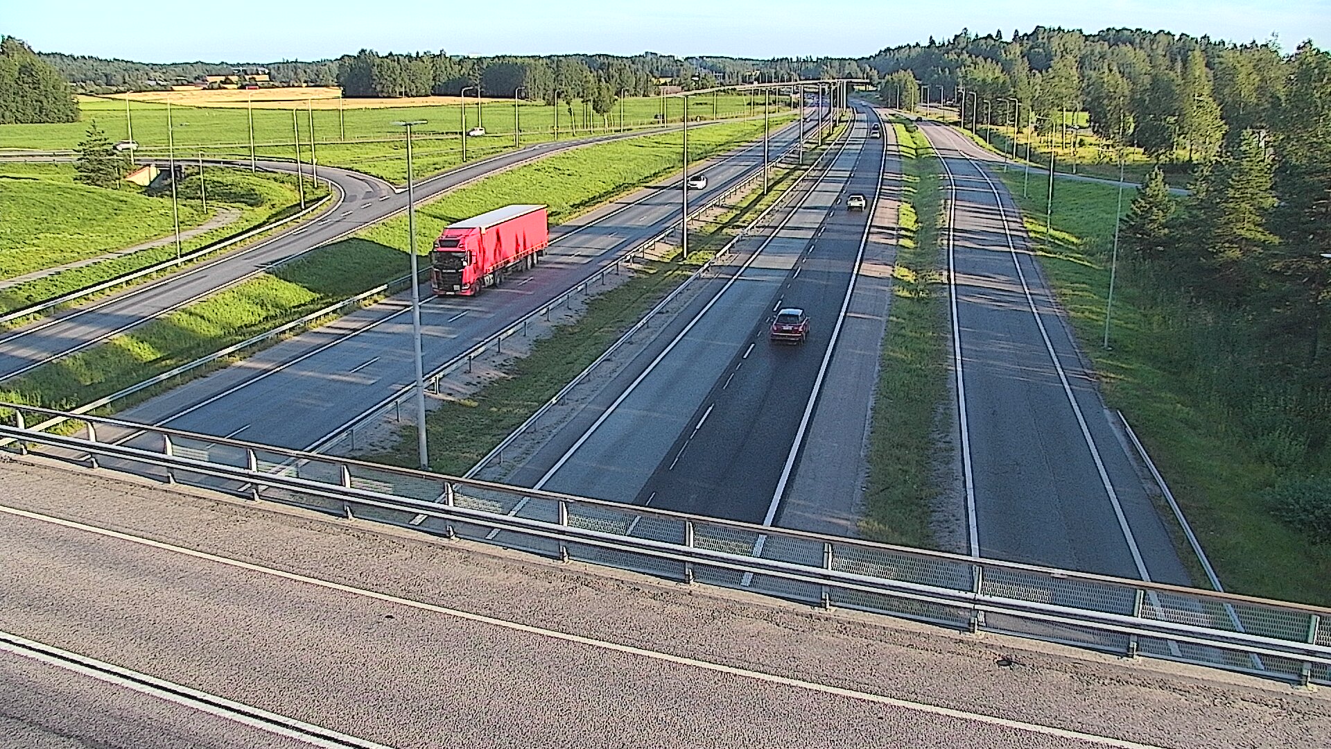 Kelikamerat Kuva Tie 3 Vantaa, Klaukkalan liittymä, Vantaa, Uusimaa