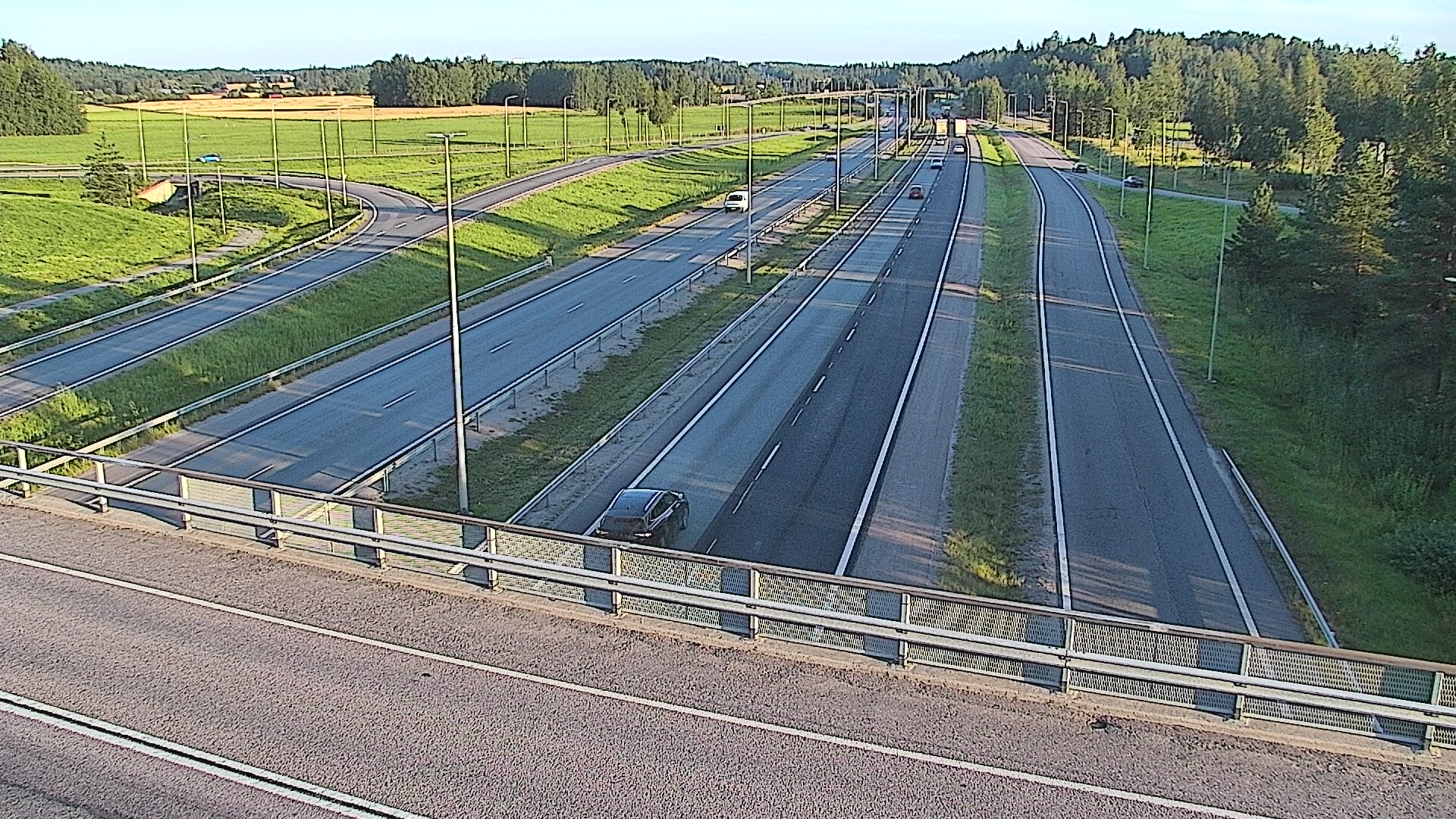Kelikamerat Kuva Tie 3 Vantaa, Klaukkalan liittymä, Vantaa, Uusimaa